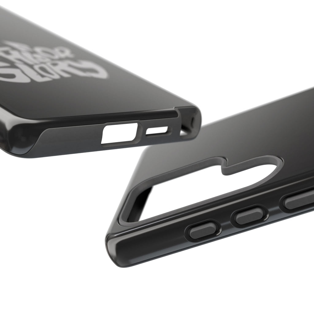 All For His Glory Phone Case — Christian Faith Script Protective Cover