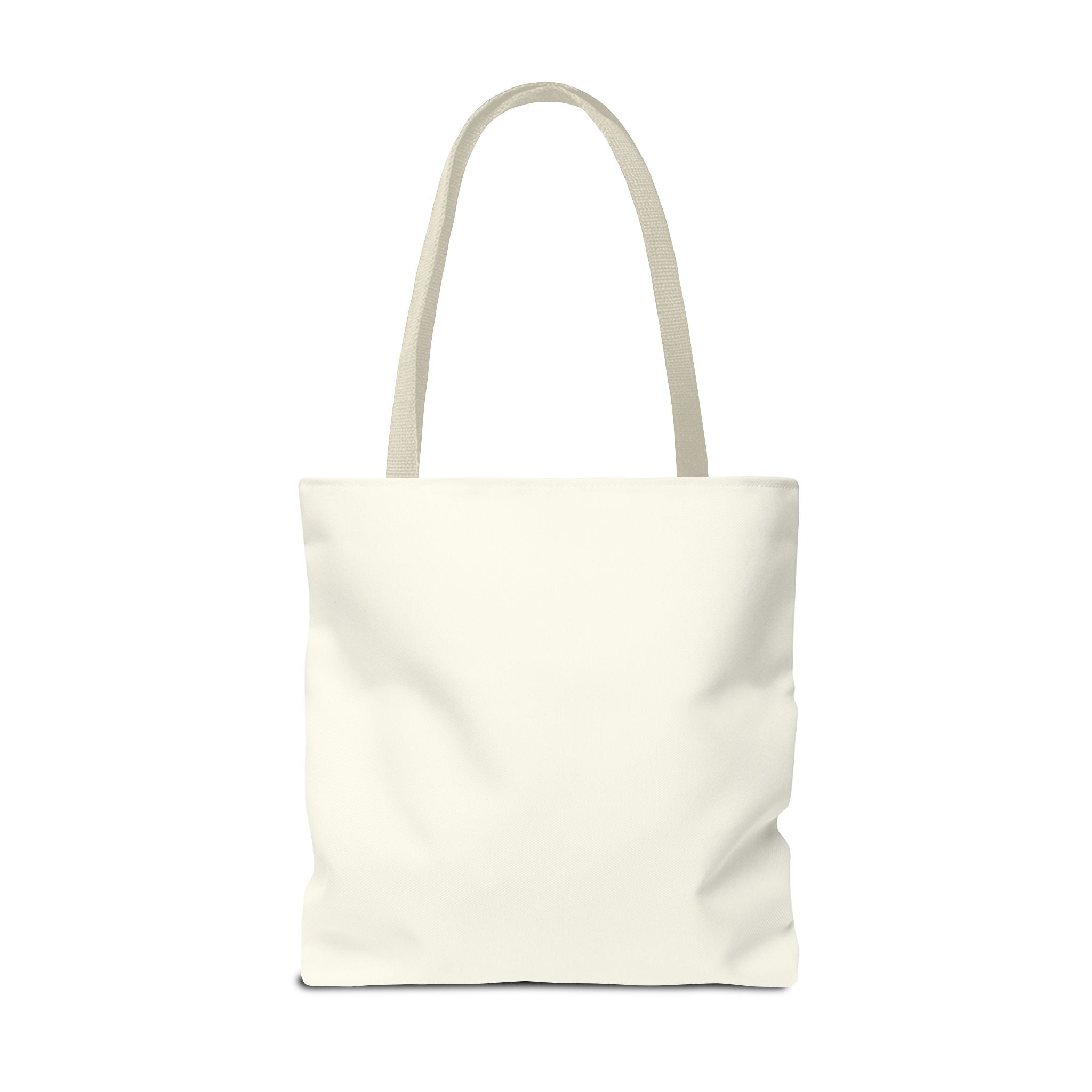 Heaven Music Tote Bag - Retro Blue Graphic All-Over Print