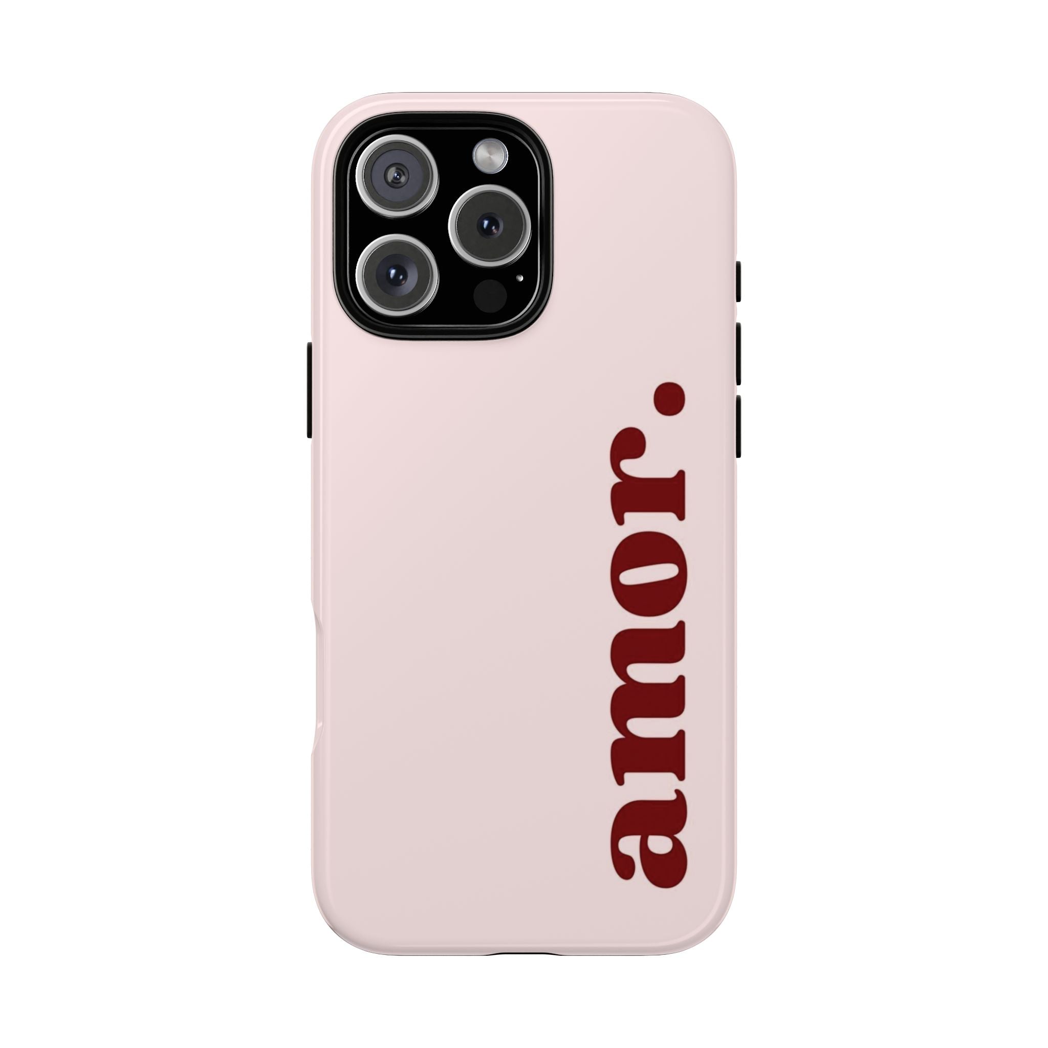 Amor Pink Tough Phone Case — Slim Protective Case