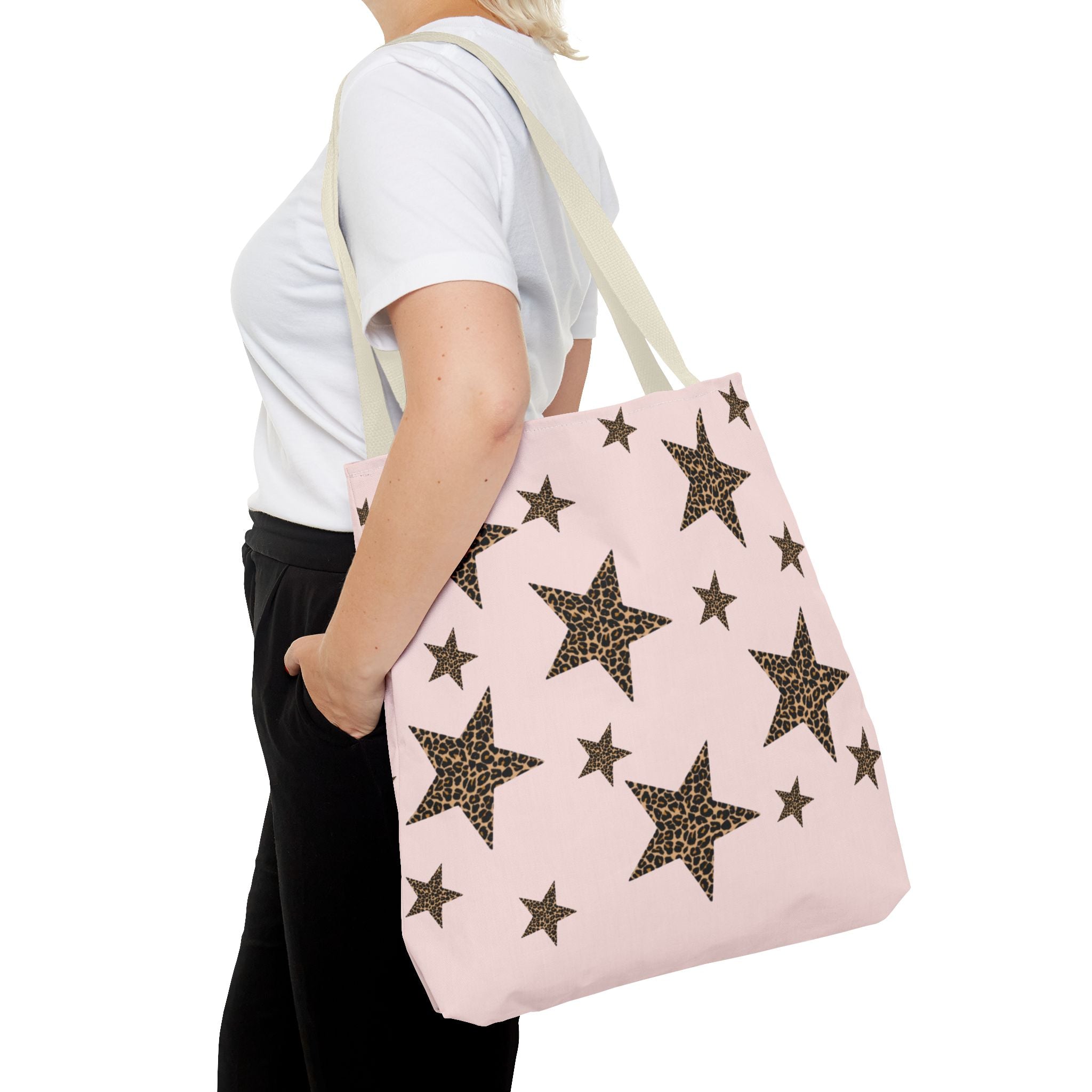 Star Design - Blush Pink Tote Bag