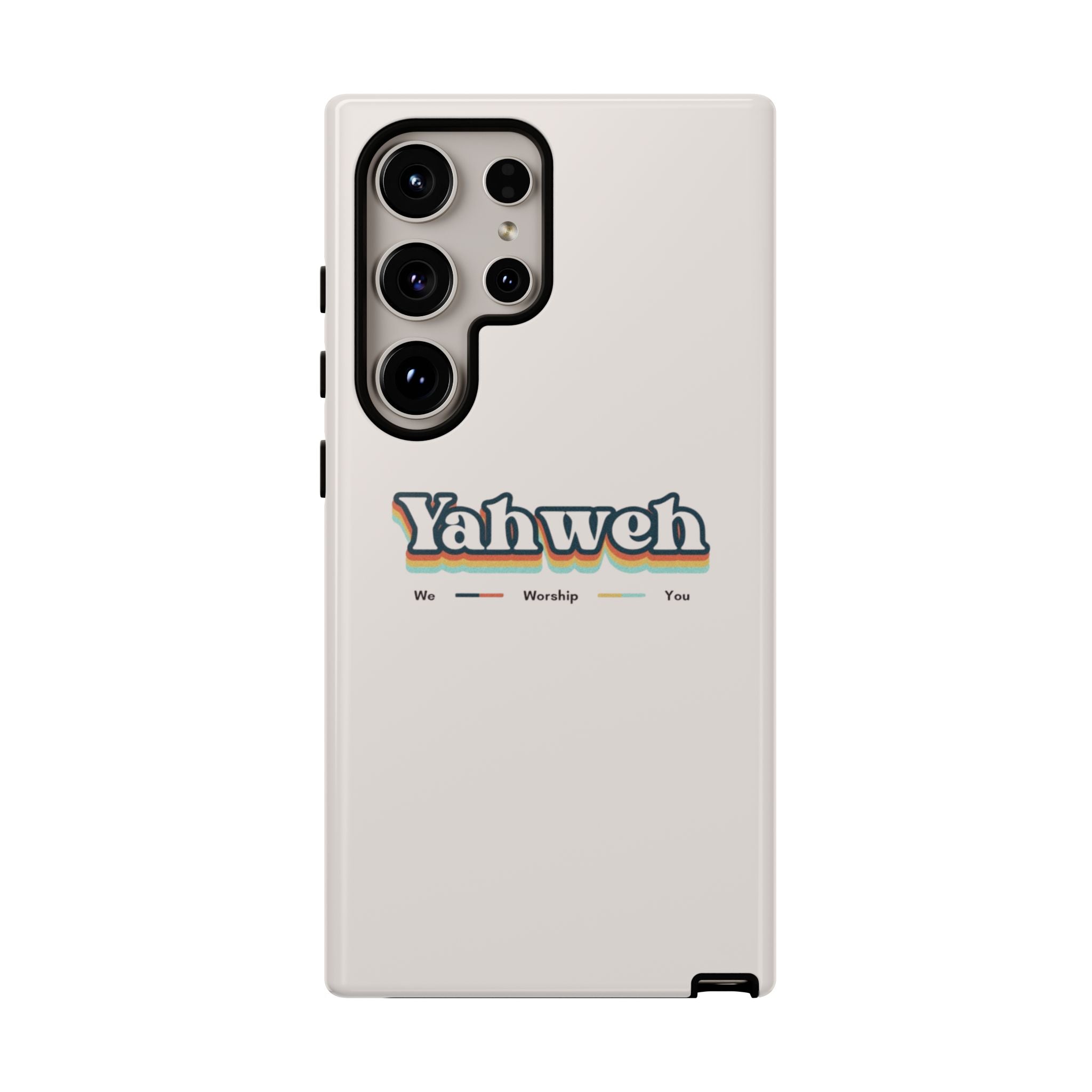 Yahweh Phone Case — Retro Faith Tough Case