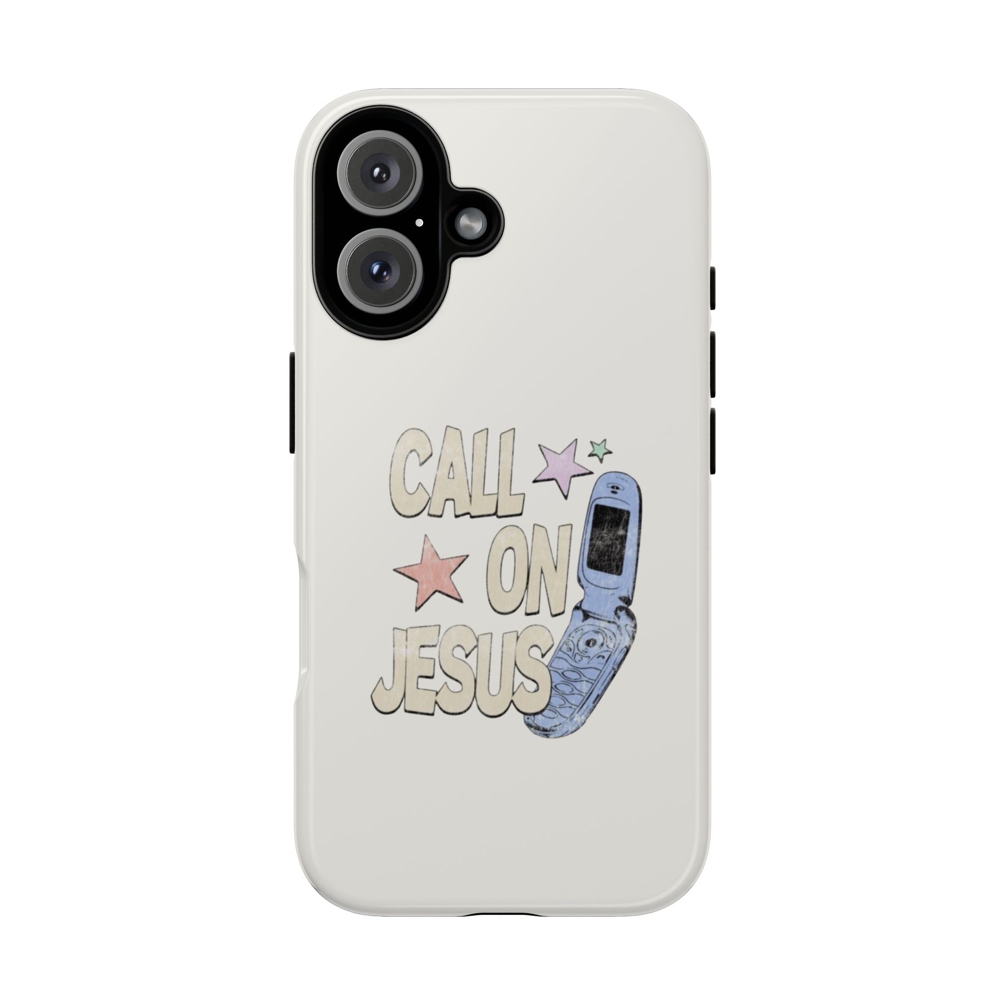 Call On Jesus Phone Case — Faith-Inspired Tough Phone Cover