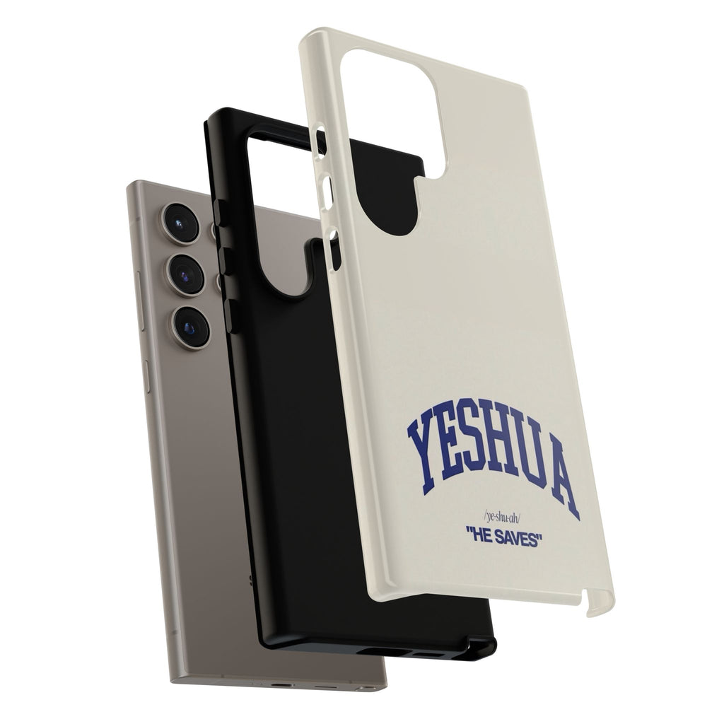 Yeshua 'He Saves' Tough Phone Case