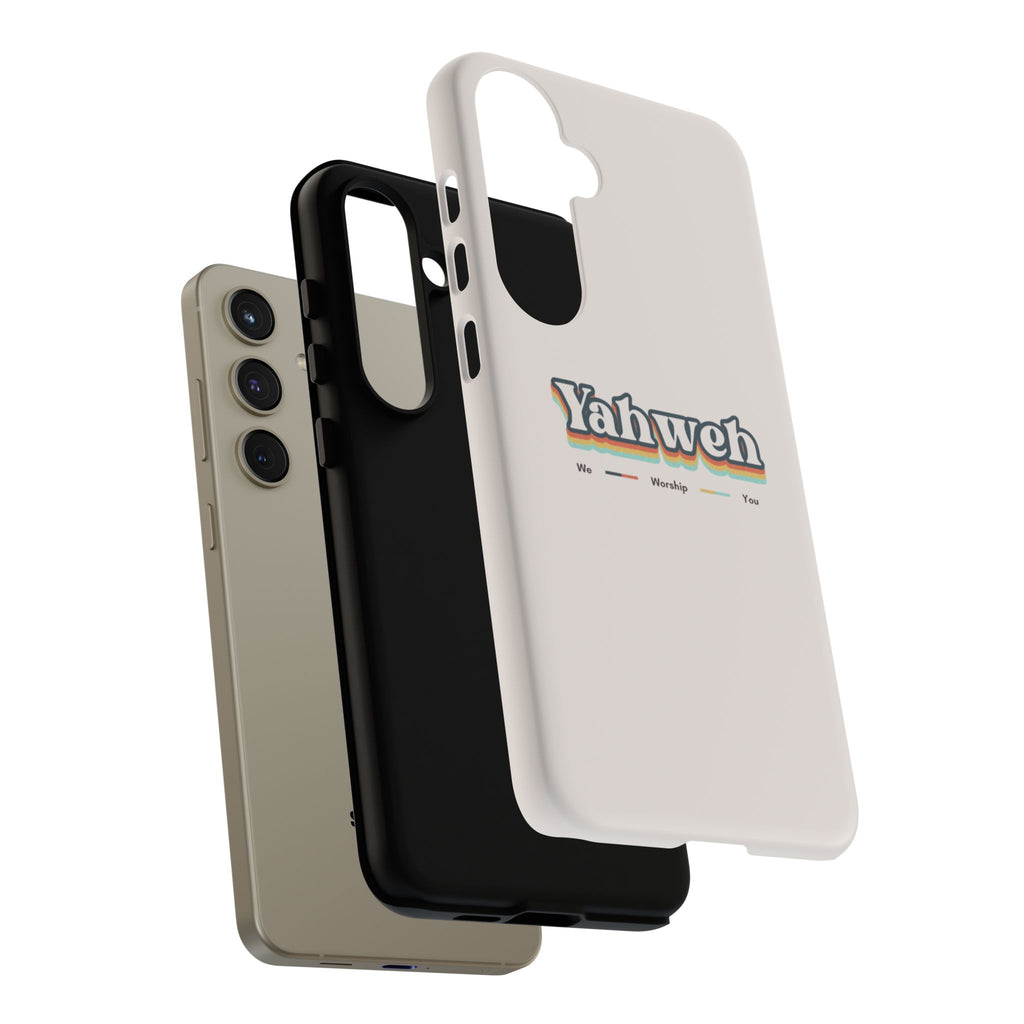 Yahweh Phone Case — Retro Faith Tough Case