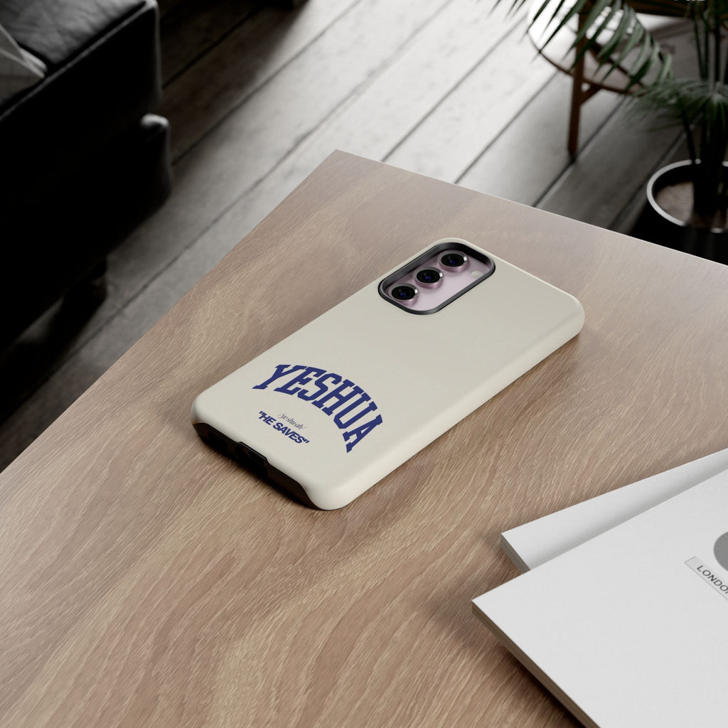 Yeshua 'He Saves' Tough Phone Case