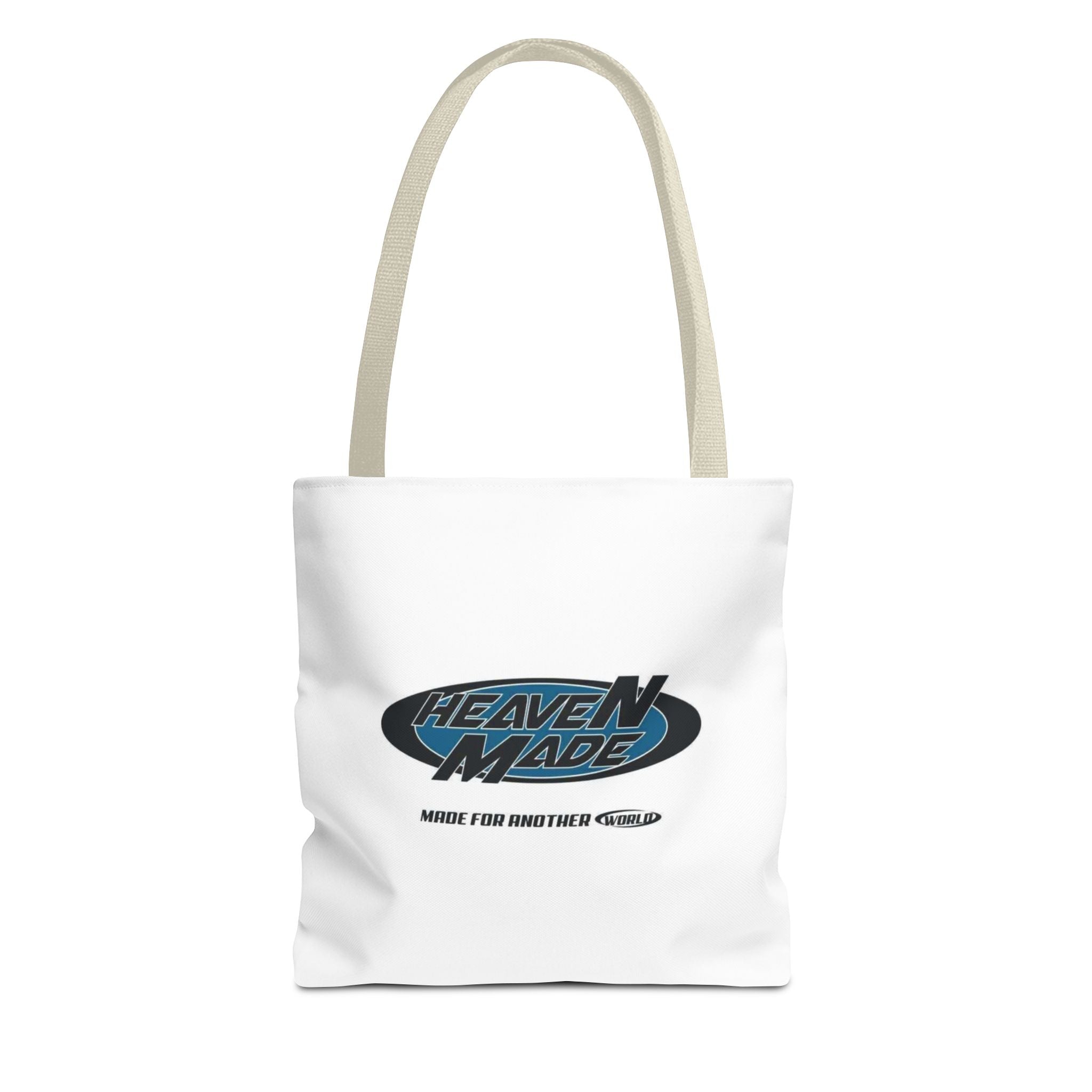 Heaven Made Logo Tote Bag — Graphic All-Over Print Canvas Tote