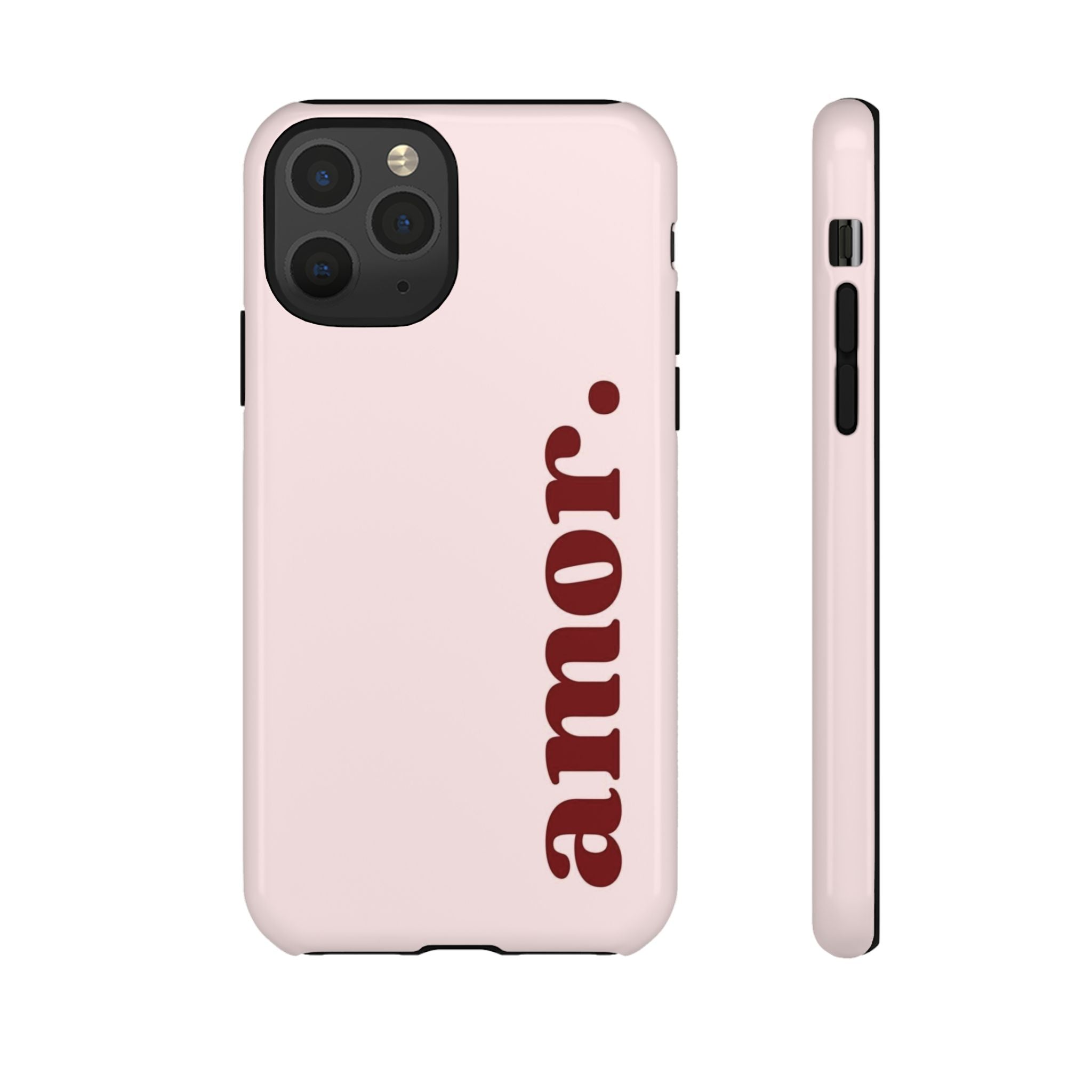 Amor Pink Tough Phone Case — Slim Protective Case