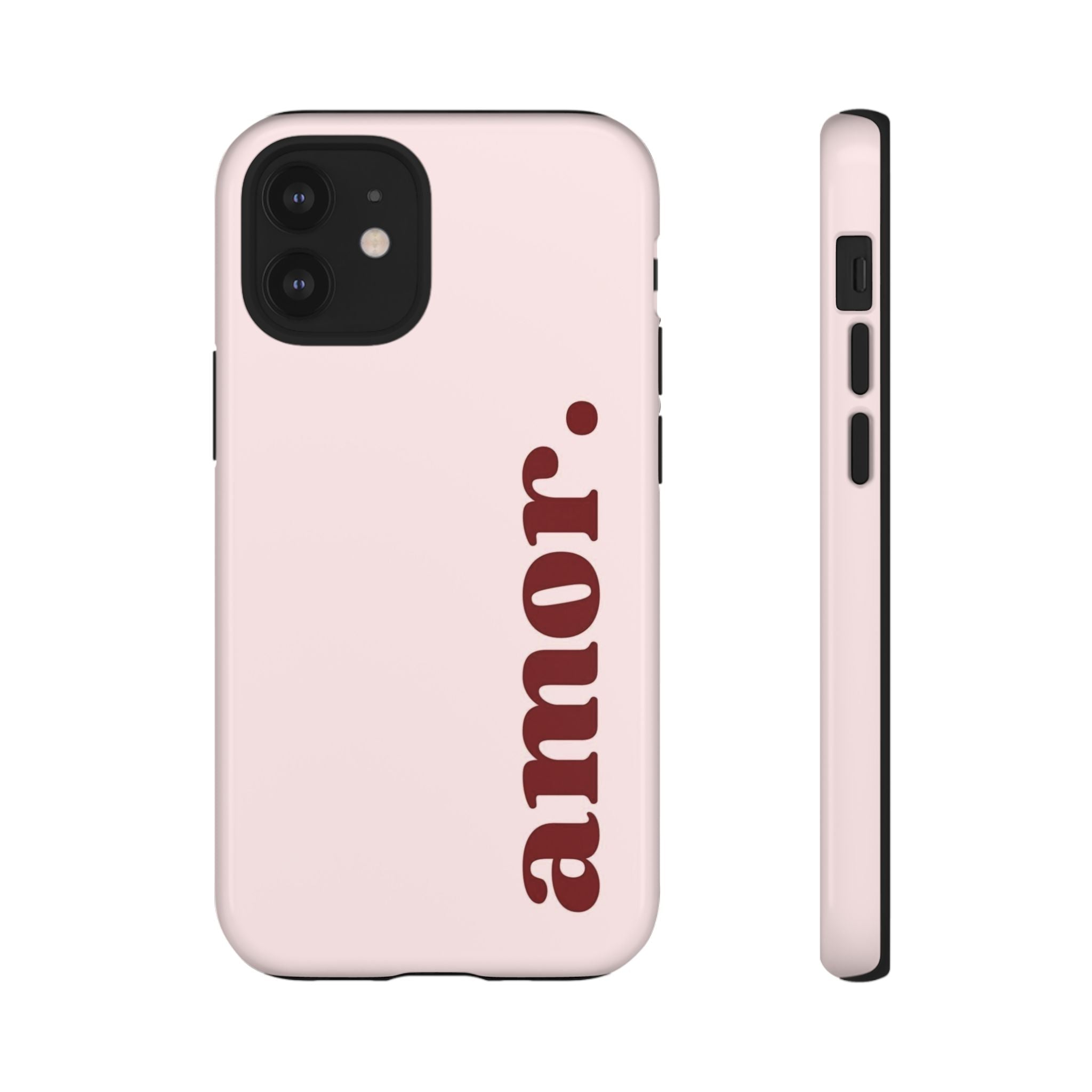 Amor Pink Tough Phone Case — Slim Protective Case