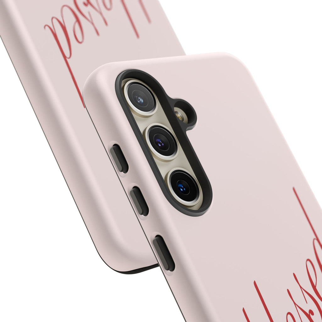 Blessed Pink Tough Phone Case