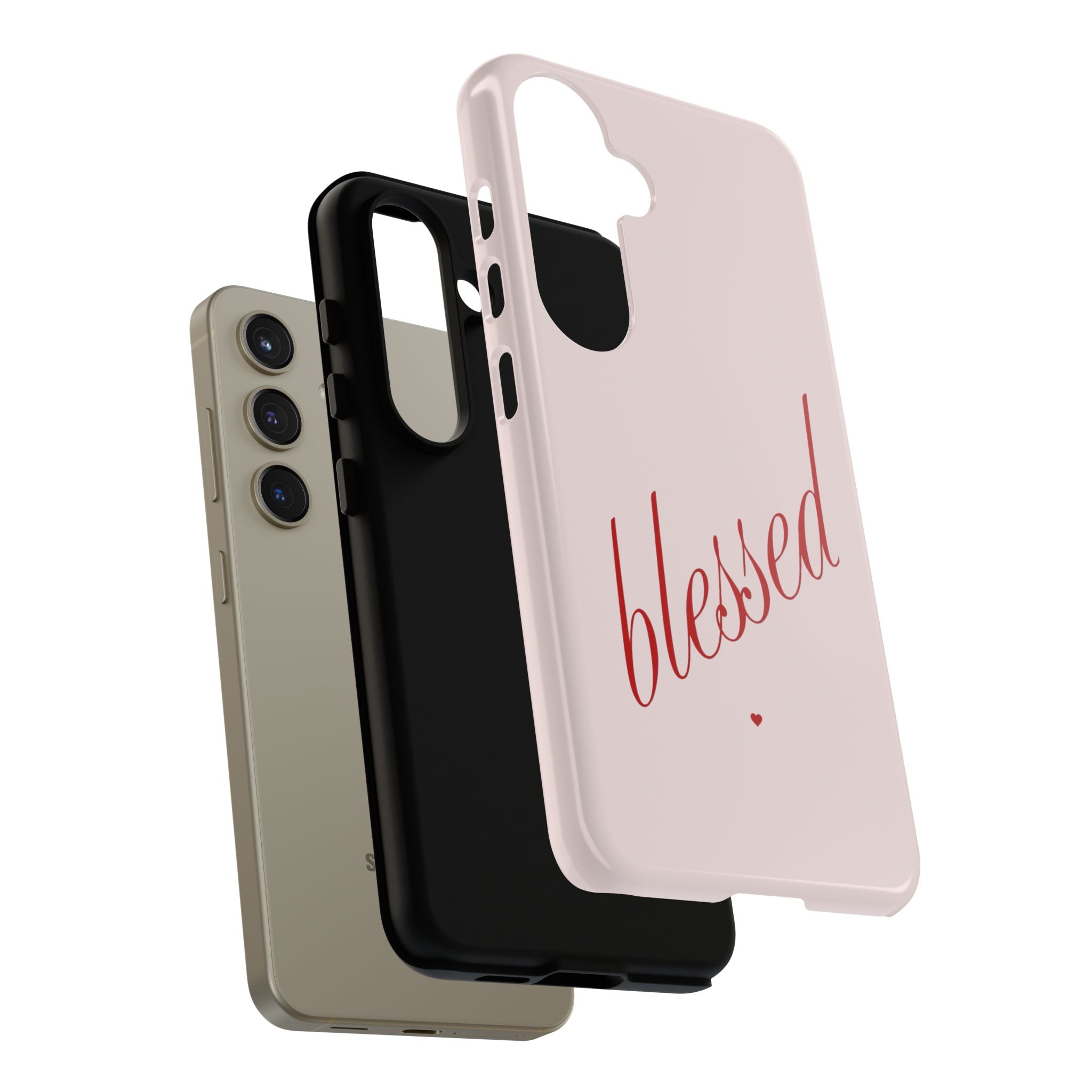 Blessed Pink Tough Phone Case