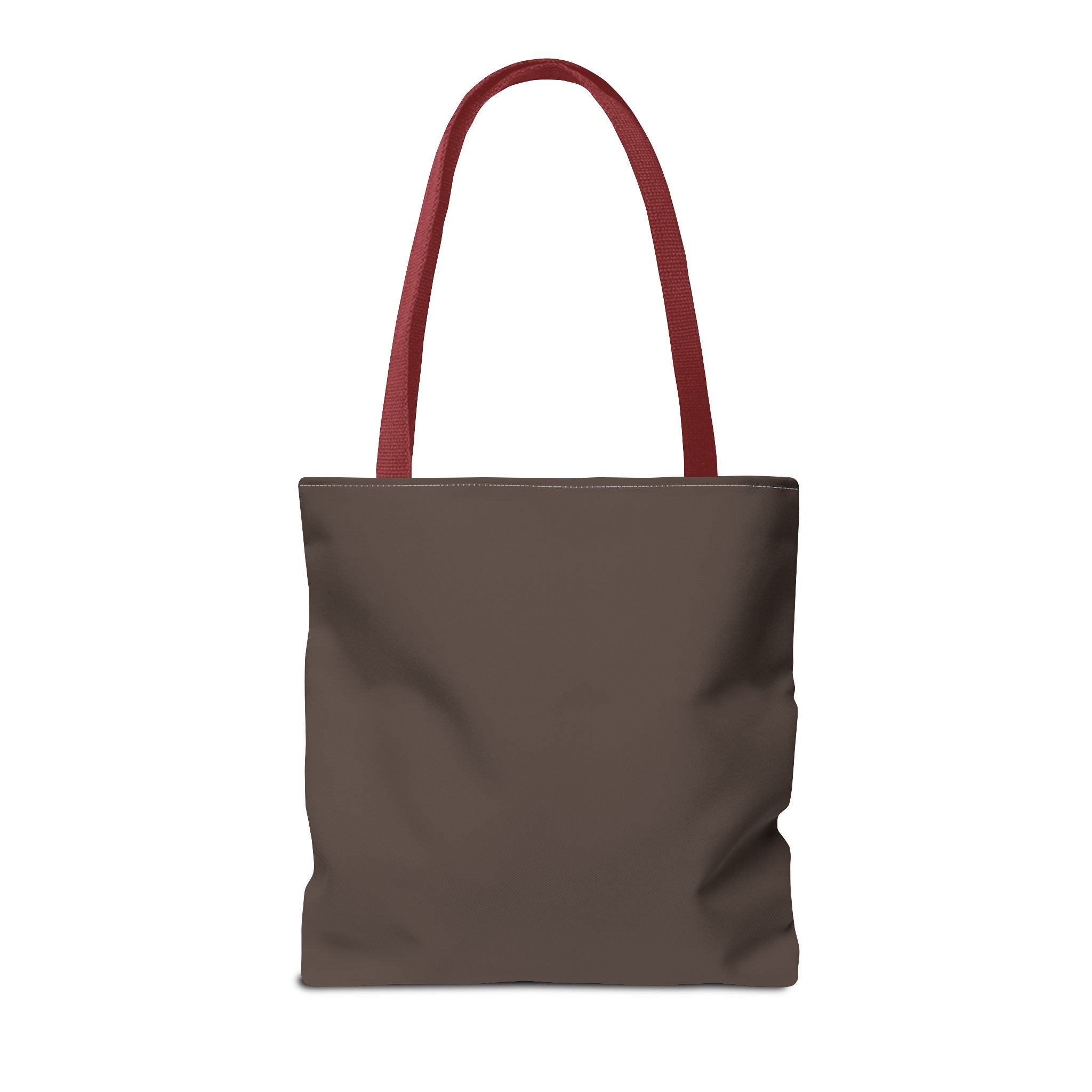 Surrounded by His Goodness Tote Bag — Faith Floral Scripture Shopper