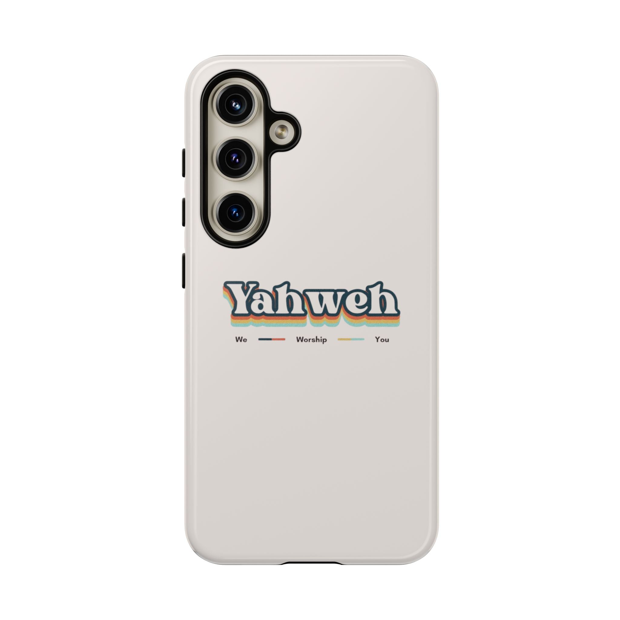 Yahweh Phone Case — Retro Faith Tough Case