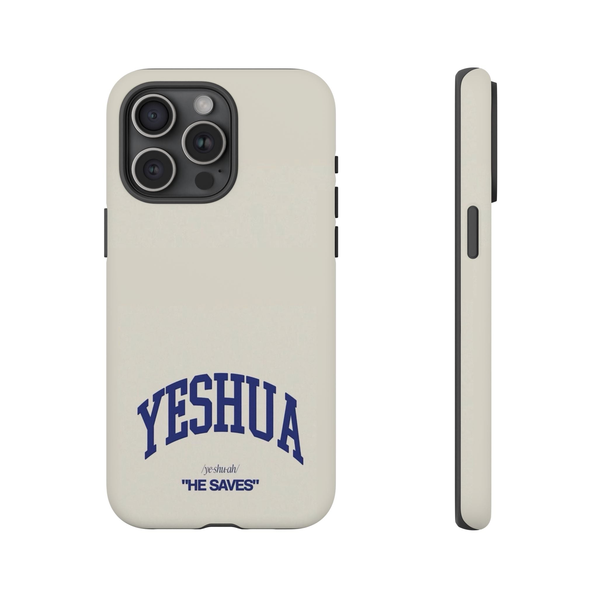 Yeshua 'He Saves' Tough Phone Case