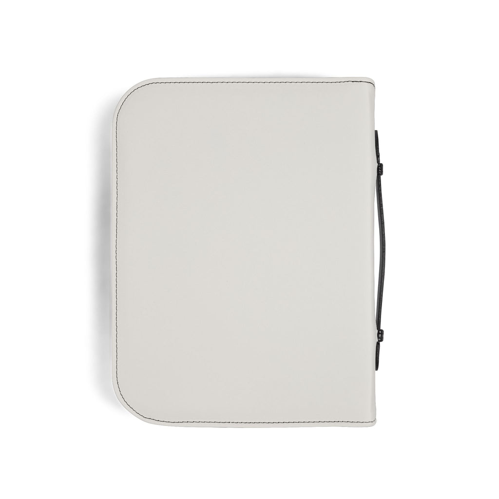 "Three In One" Bible Cover — Crown, Crown of Thorns & Dove  Zippered Case Cover