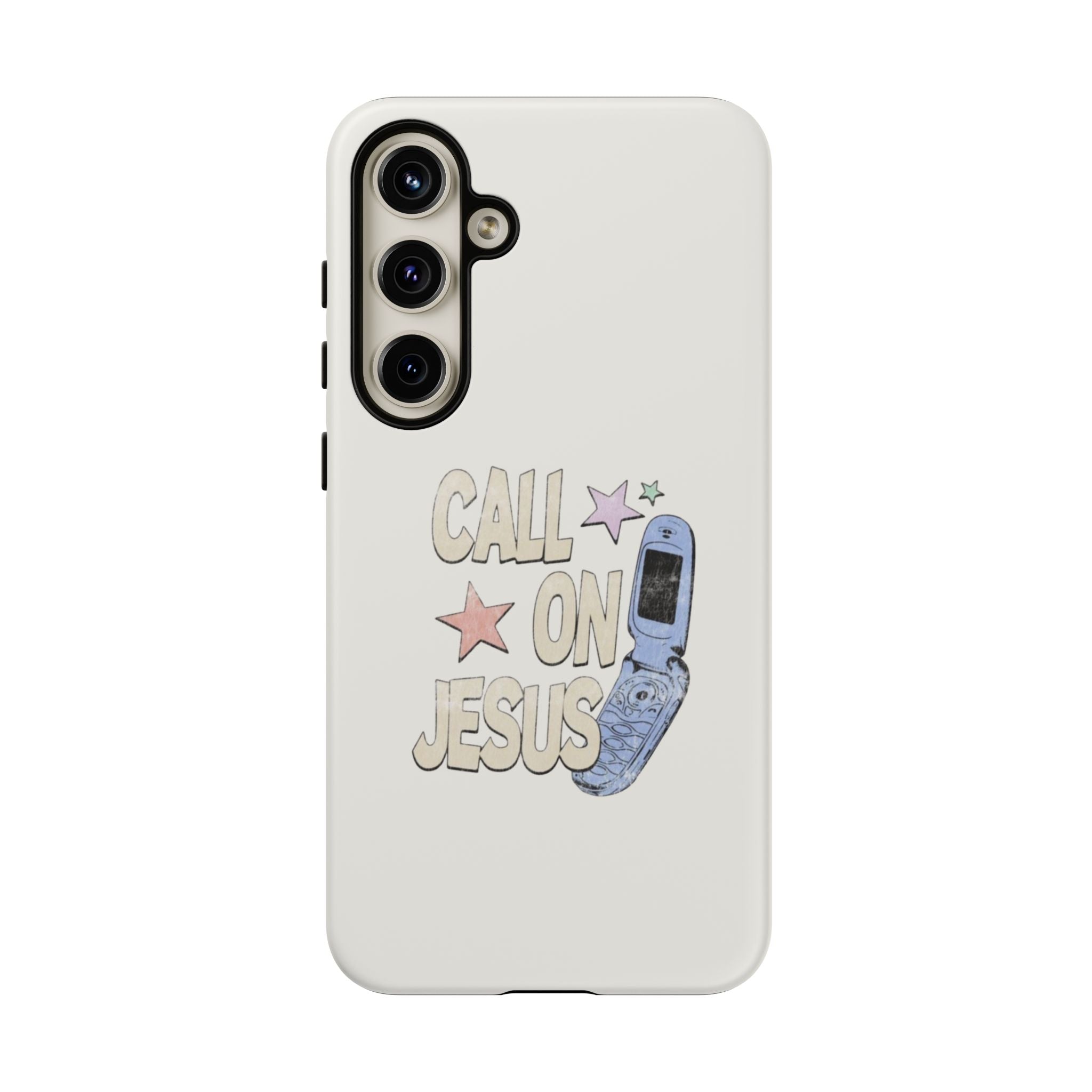 Call On Jesus Phone Case — Faith-Inspired Tough Phone Cover
