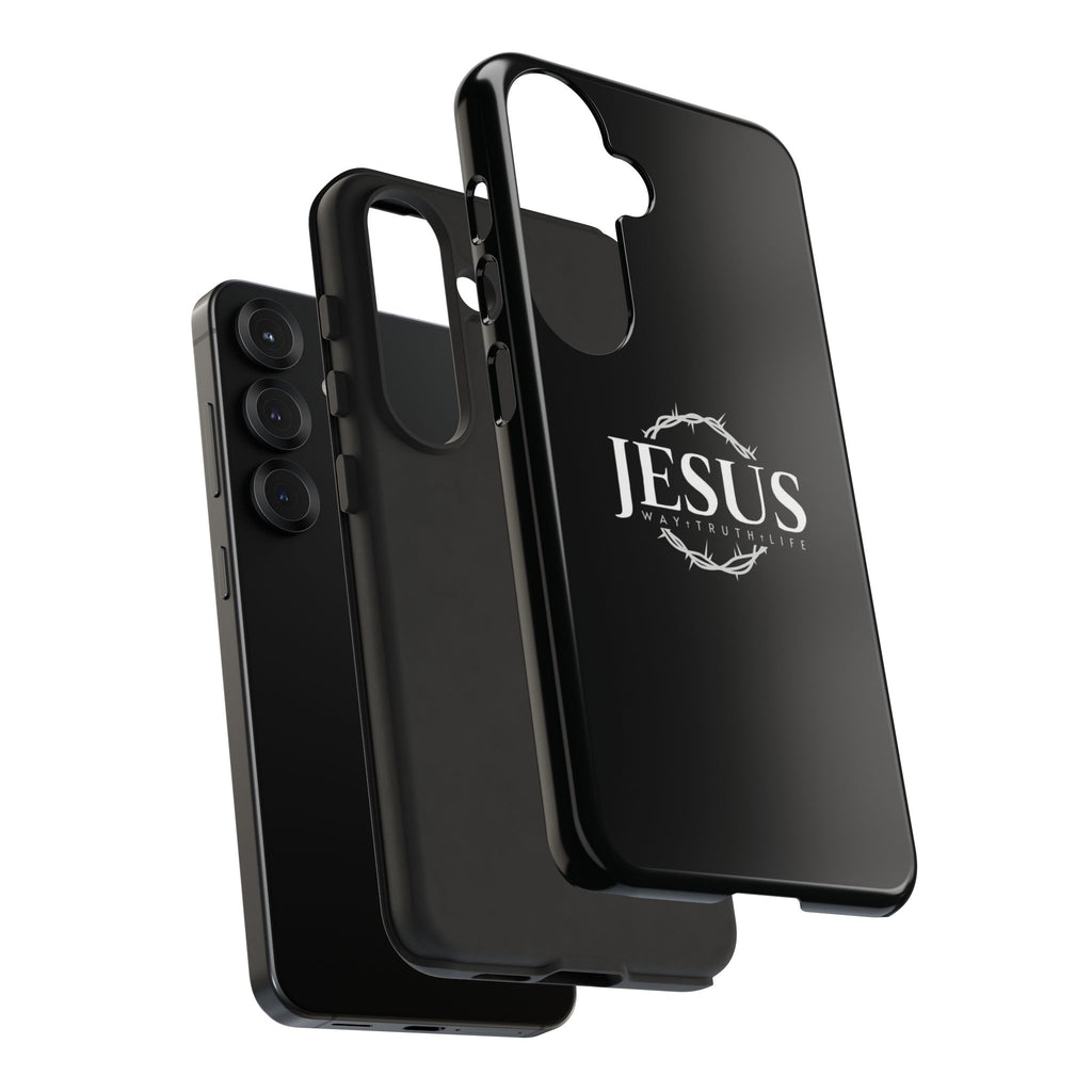 Jesus Crown Tough Phone Case — Faith-Based Case