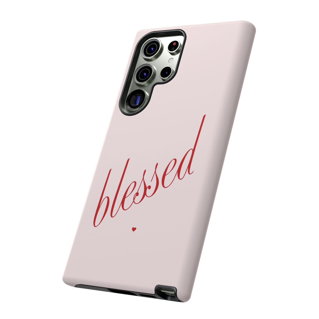 Blessed Pink Tough Phone Case