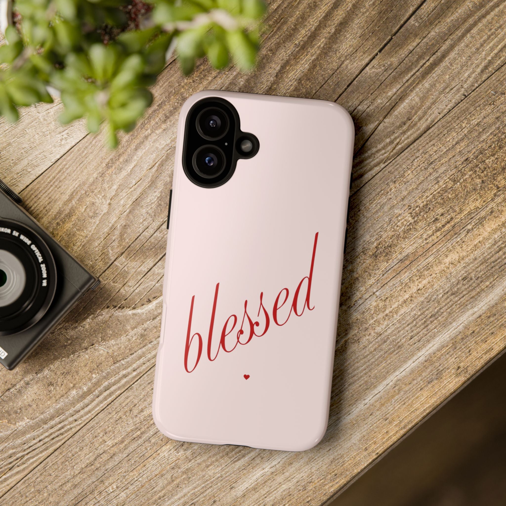 Blessed Pink Tough Phone Case