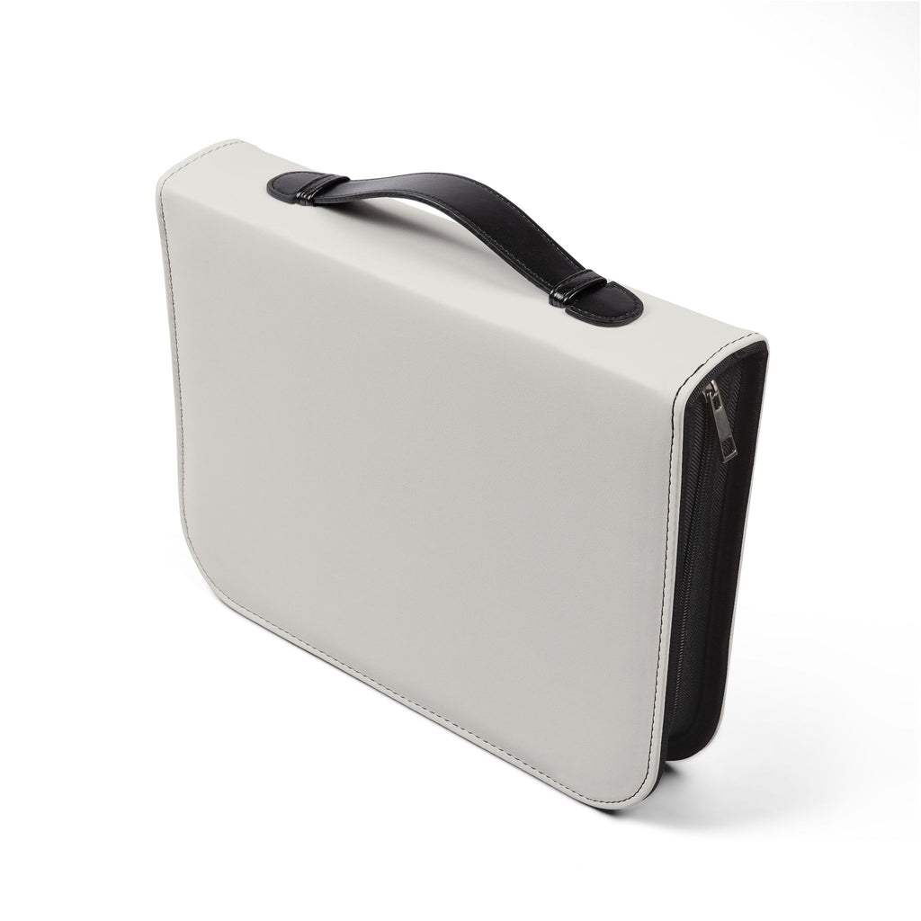 "Three In One" Bible Cover — Crown, Crown of Thorns & Dove  Zippered Case Cover