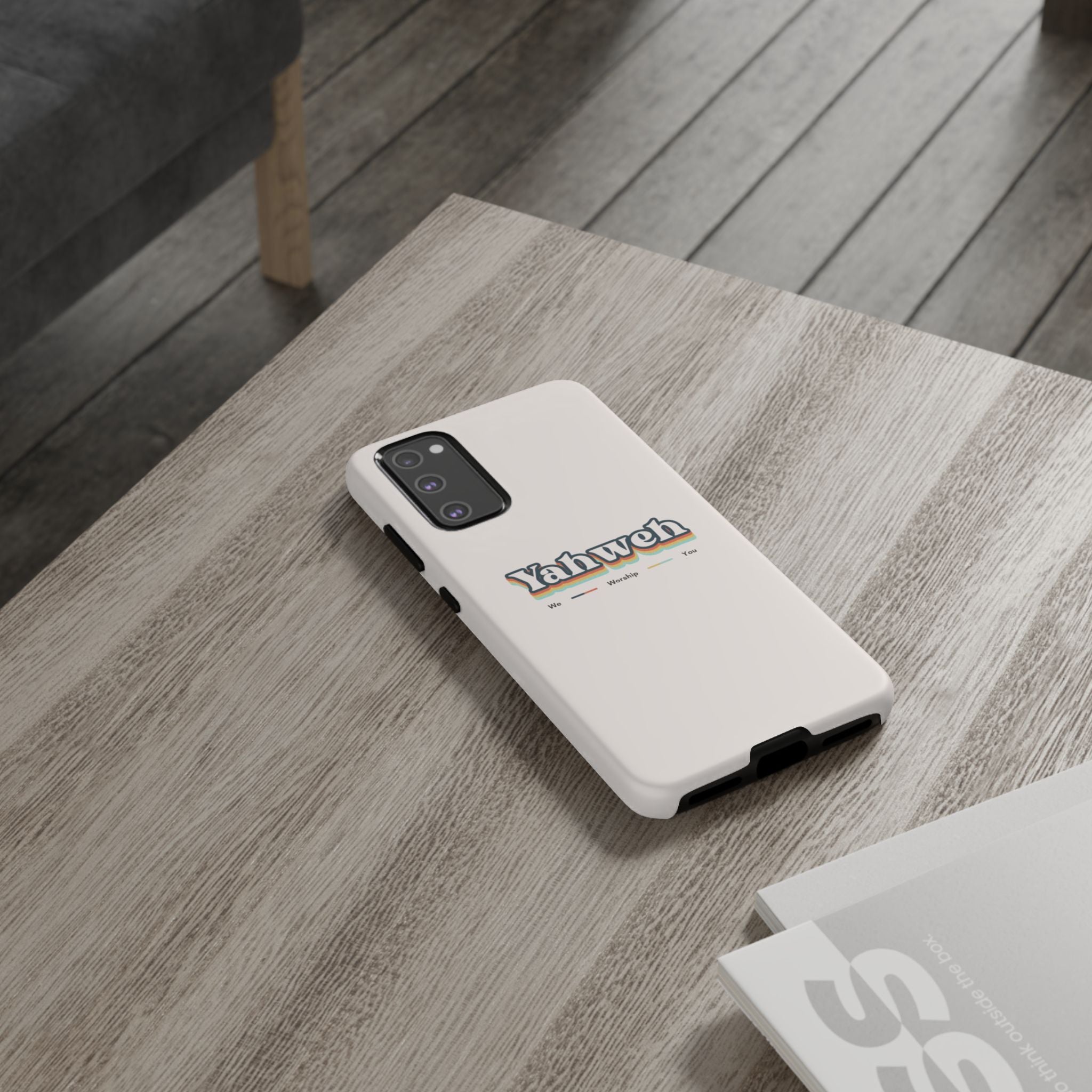 Yahweh Phone Case — Retro Faith Tough Case