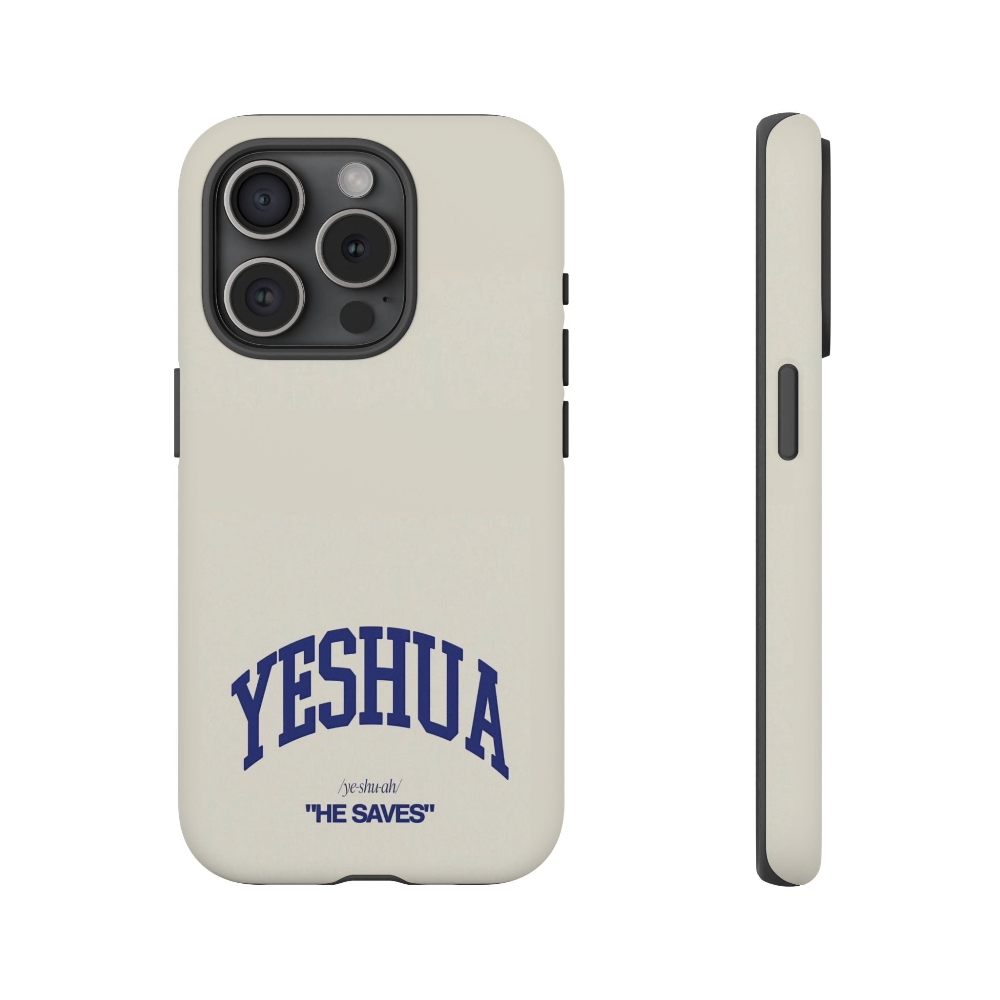 Yeshua 'He Saves' Tough Phone Case