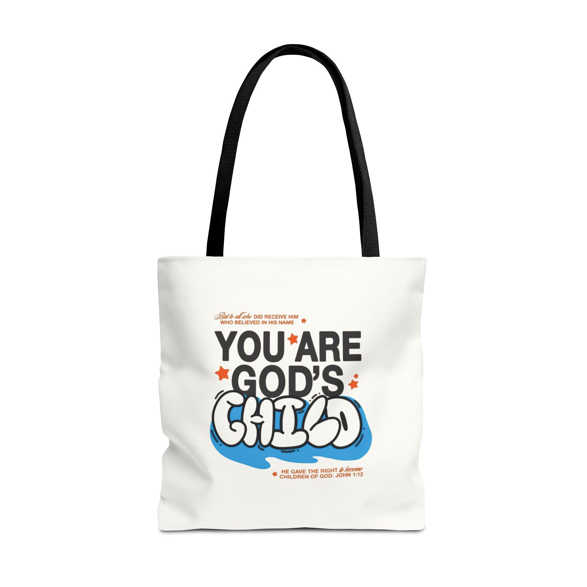 Inspirational "You Are God's Child" Tote Bag