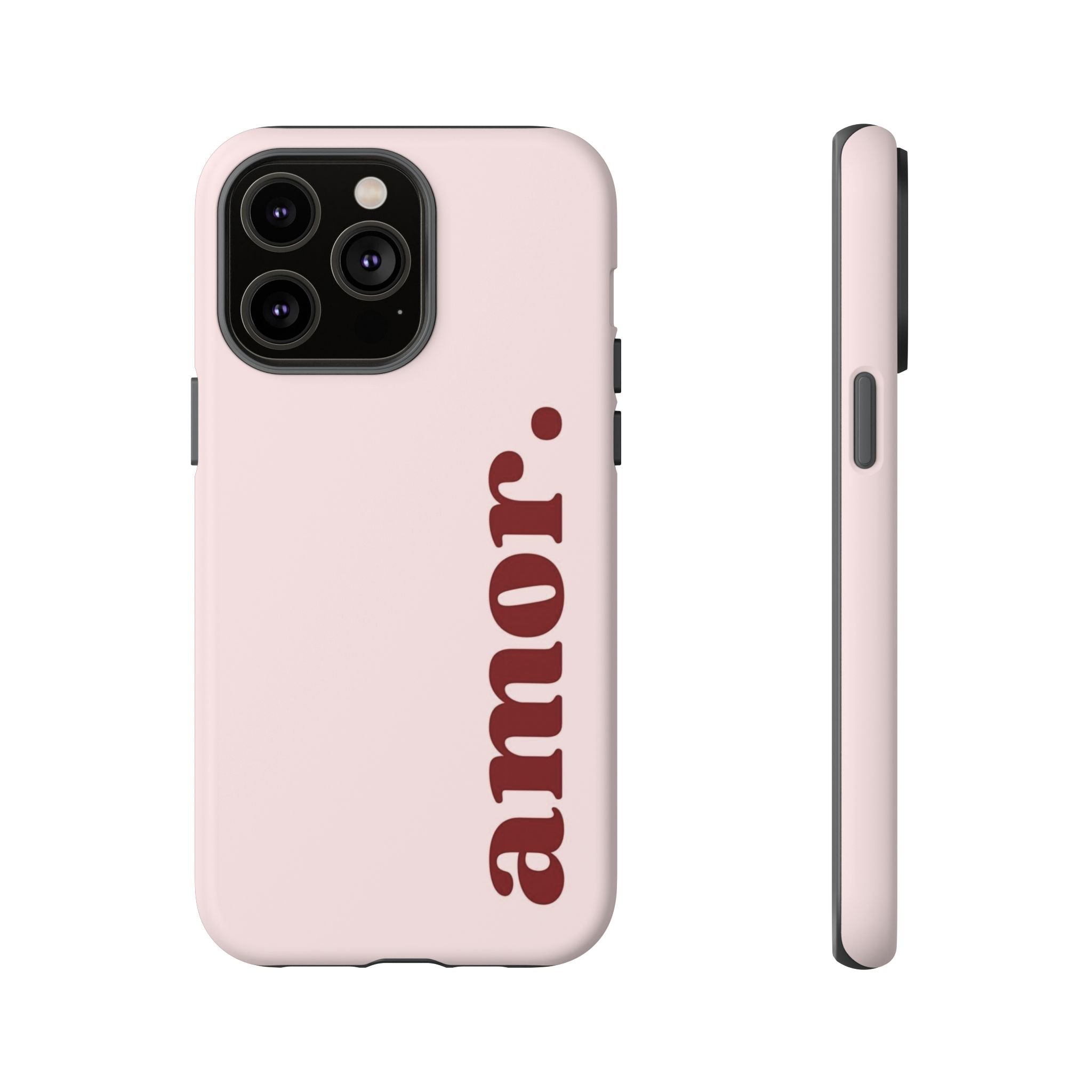 Amor Pink Tough Phone Case — Slim Protective Case