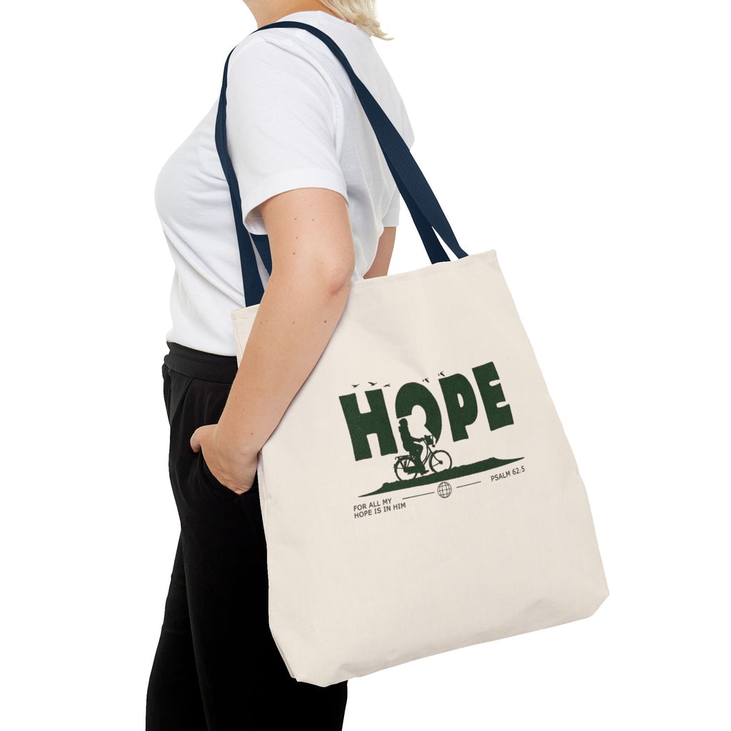 "Hope" Tote Bag — Inspirational Canvas Tote