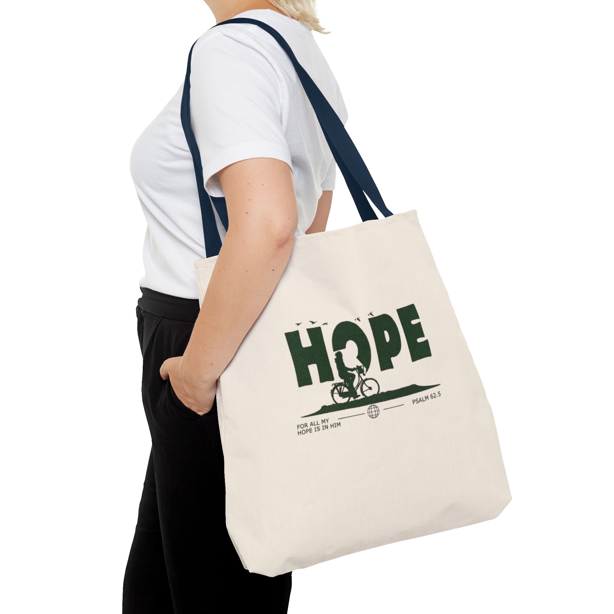 "Hope" Tote Bag — Inspirational Canvas Tote