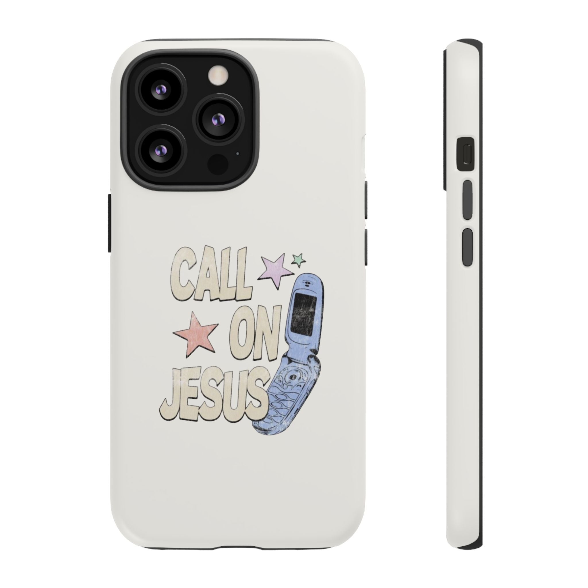 Call On Jesus Phone Case — Faith-Inspired Tough Phone Cover