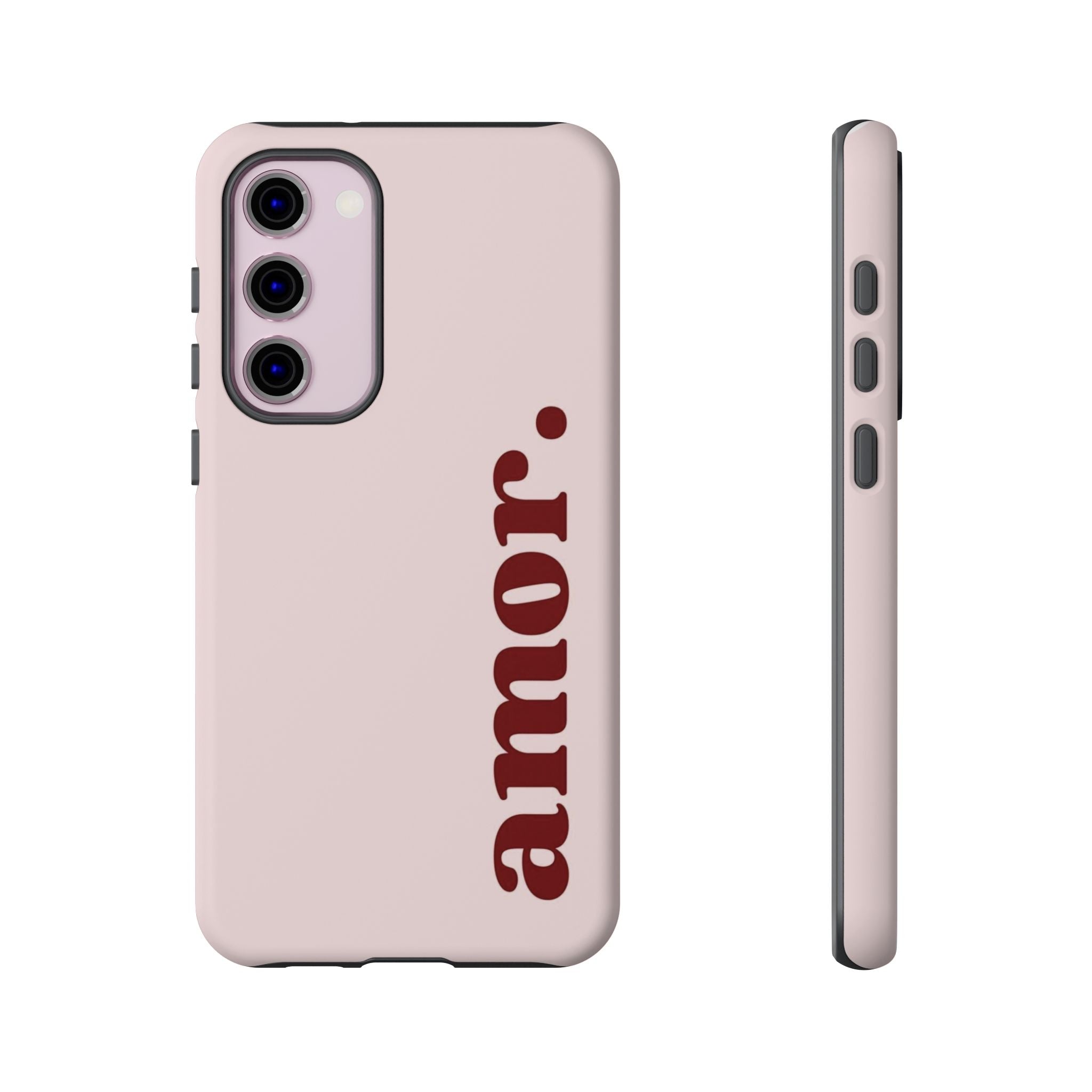 Amor Pink Tough Phone Case — Slim Protective Case