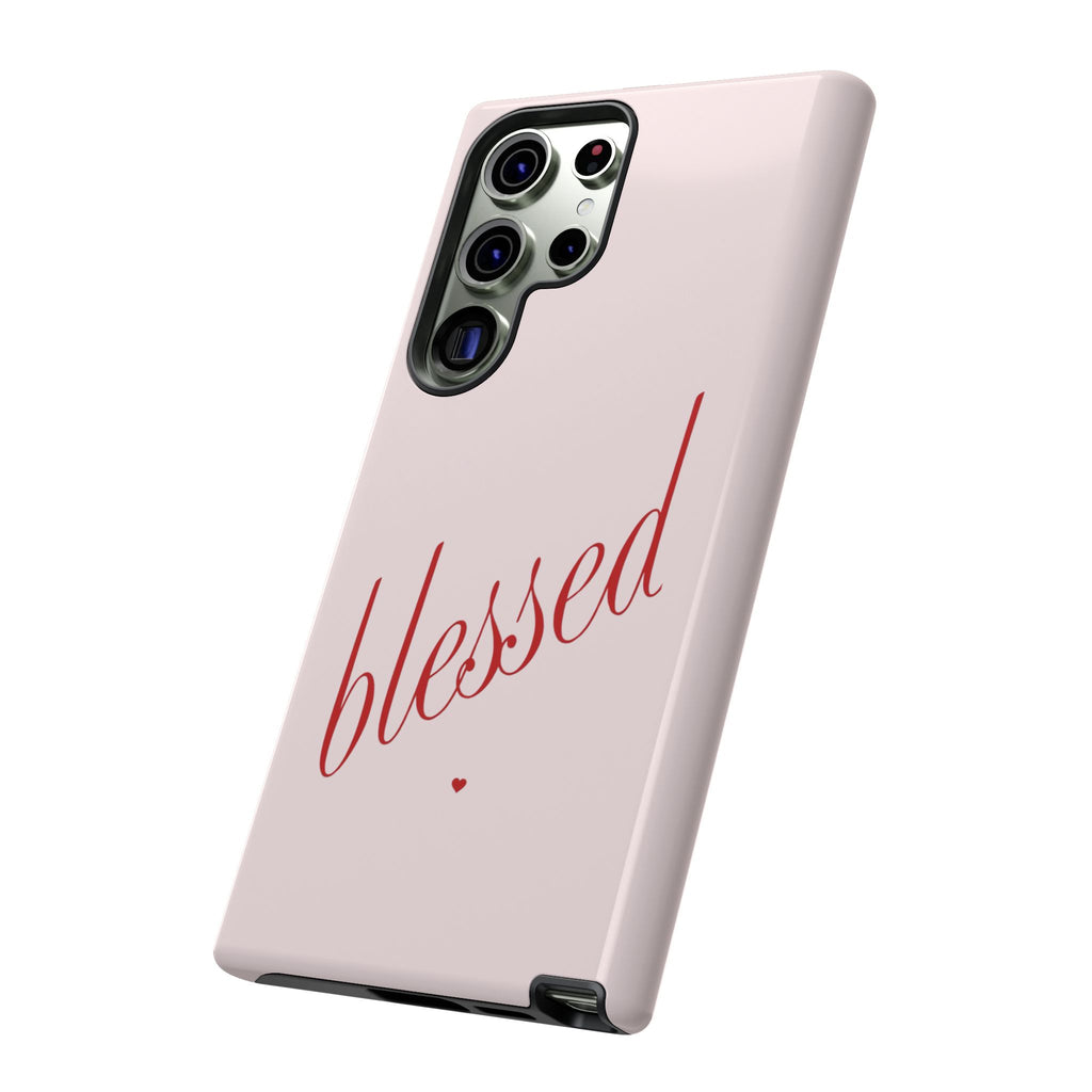 Blessed Pink Tough Phone Case