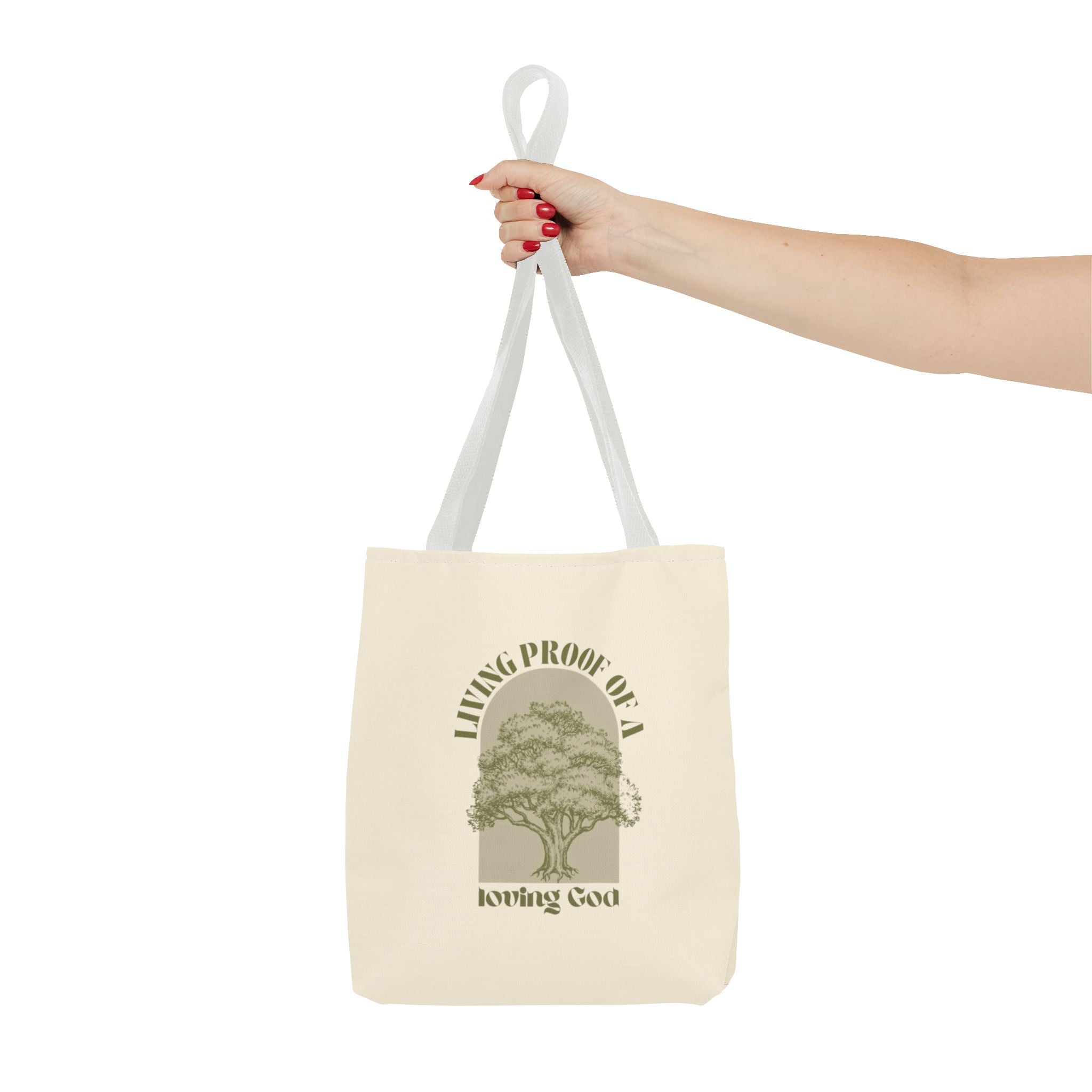 Living Proof Of A Loving God Tote Bag