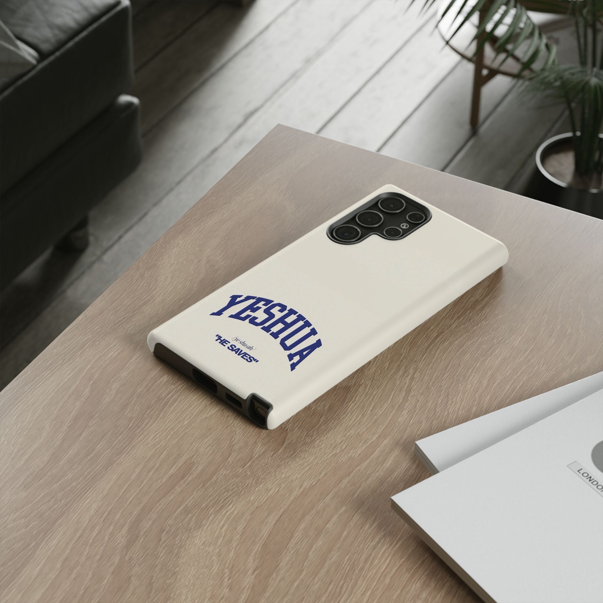 Yeshua 'He Saves' Tough Phone Case