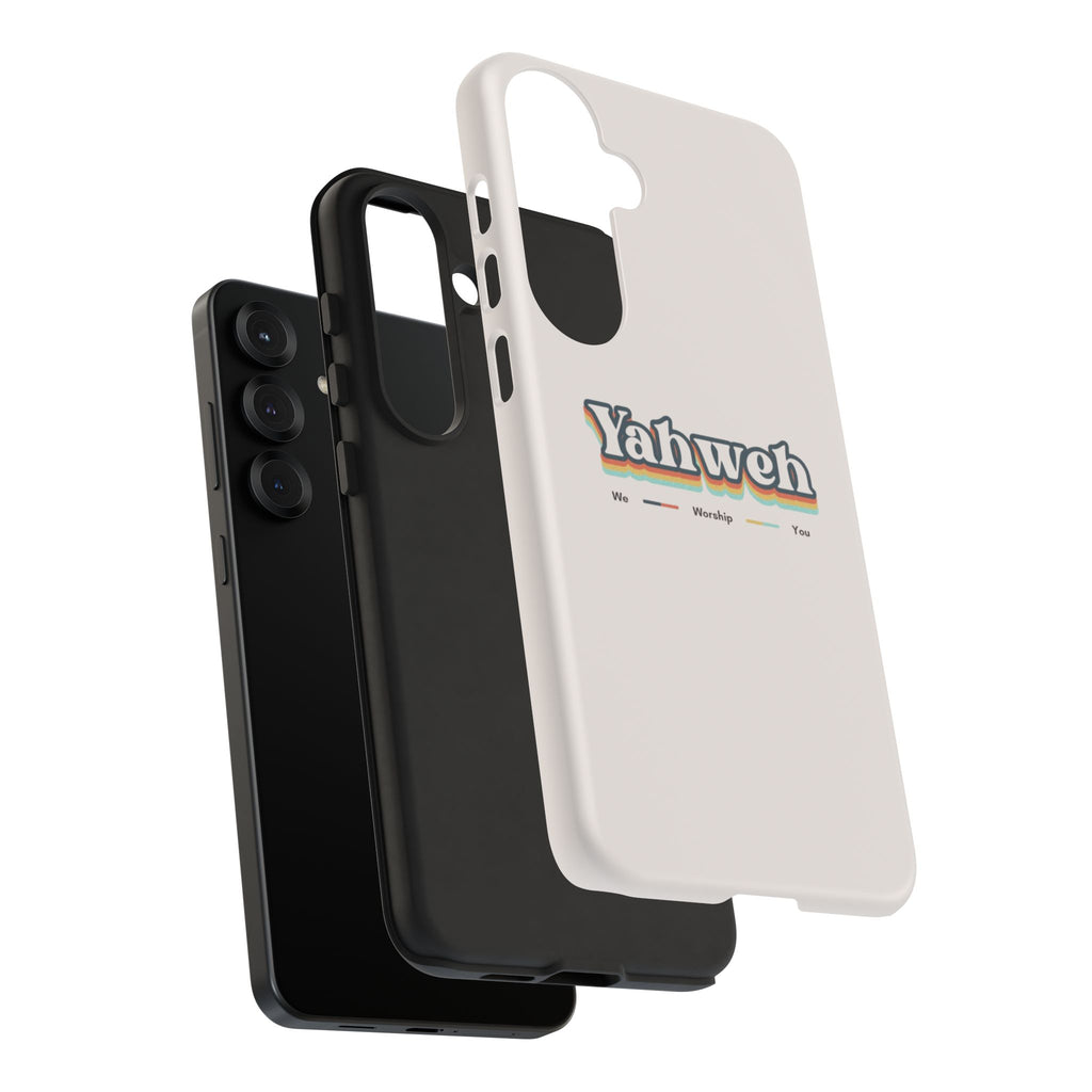 Yahweh Phone Case — Retro Faith Tough Case