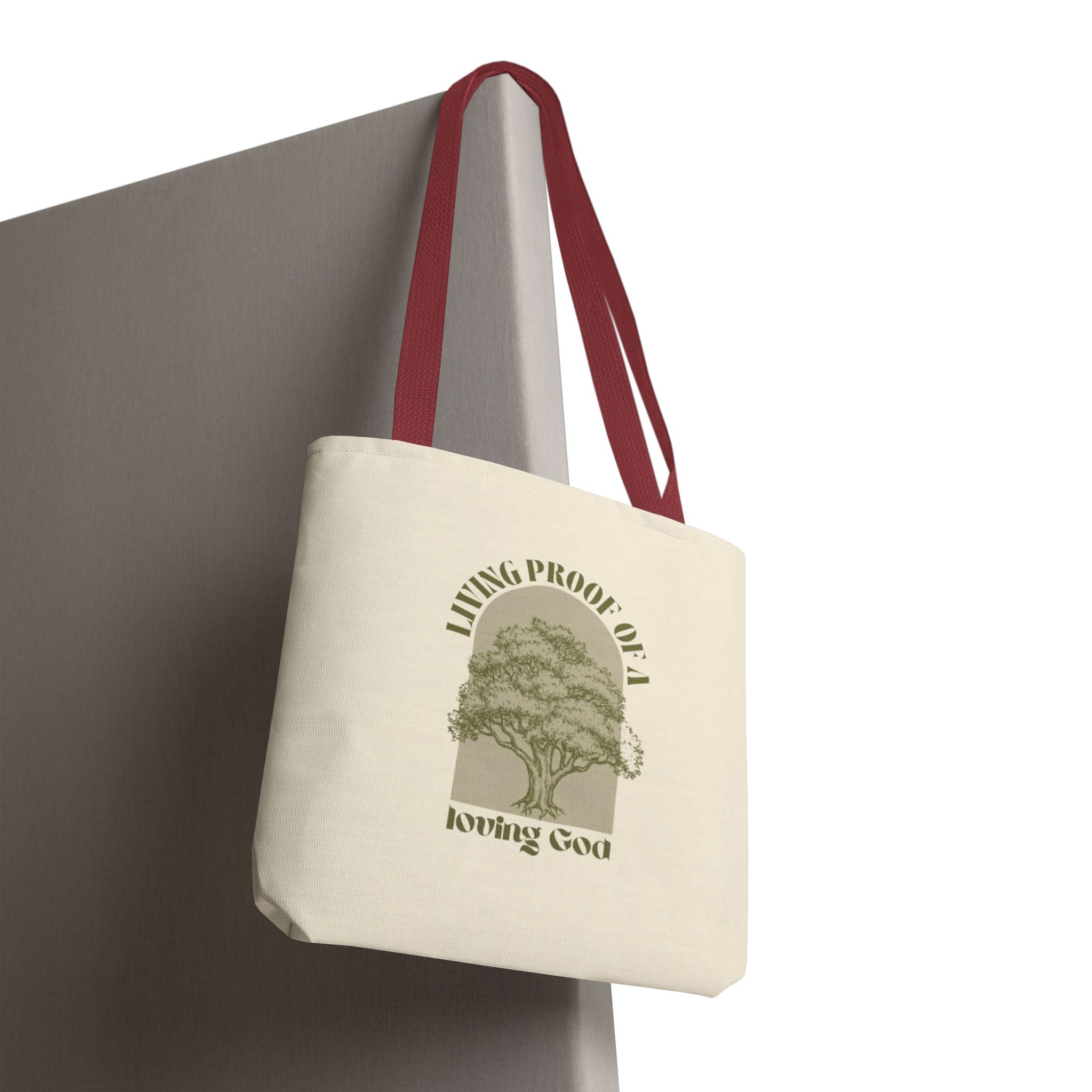Living Proof Of A Loving God Tote Bag