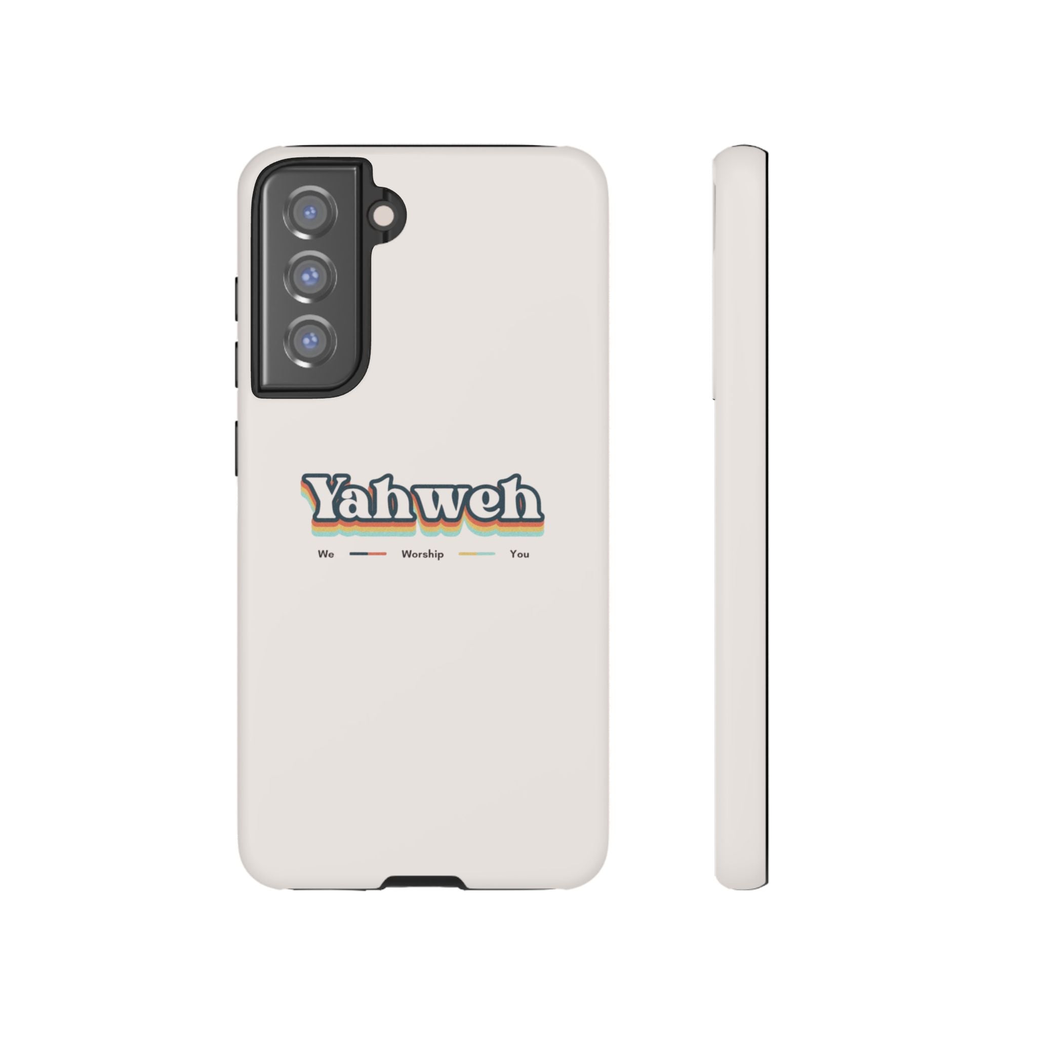 Yahweh Phone Case — Retro Faith Tough Case