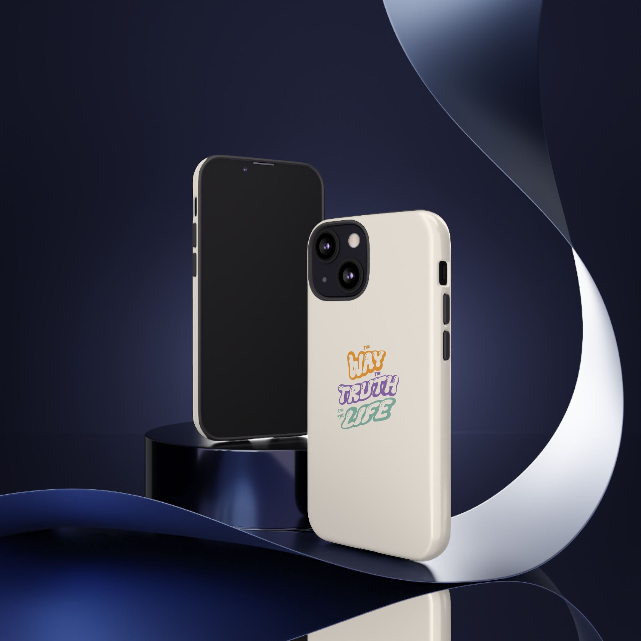 'Way,Truth,Life' Pastel Graphic Protective Tough Case