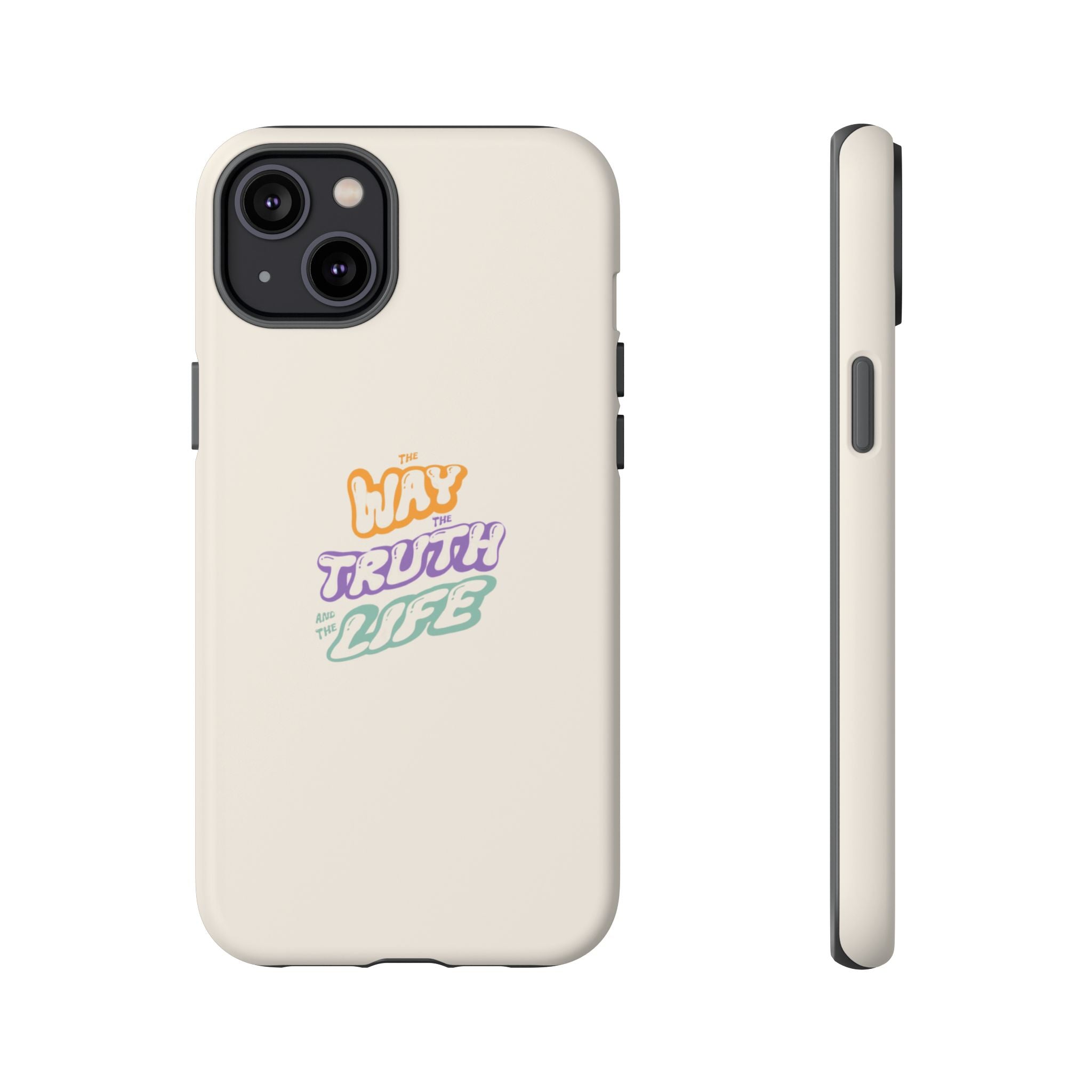 'Way,Truth,Life' Pastel Graphic Protective Tough Case