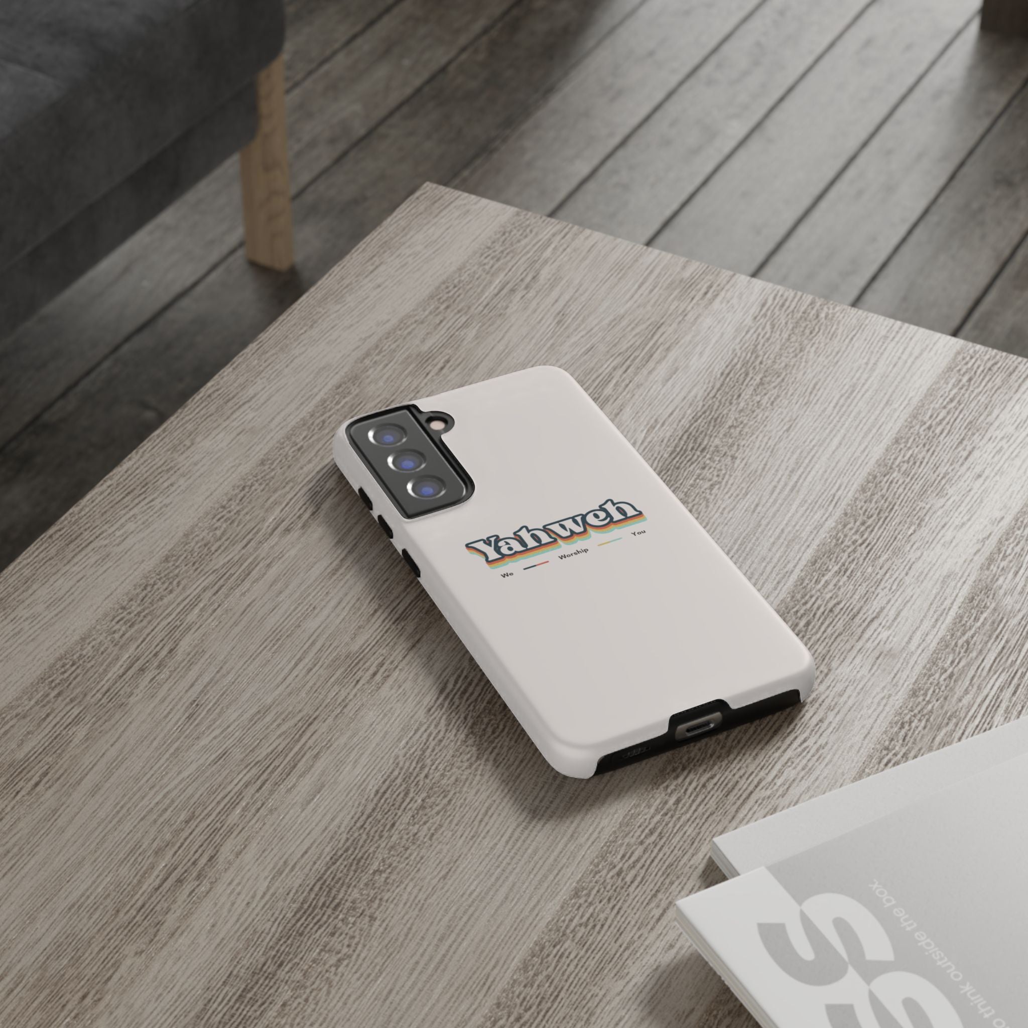 Yahweh Phone Case — Retro Faith Tough Case
