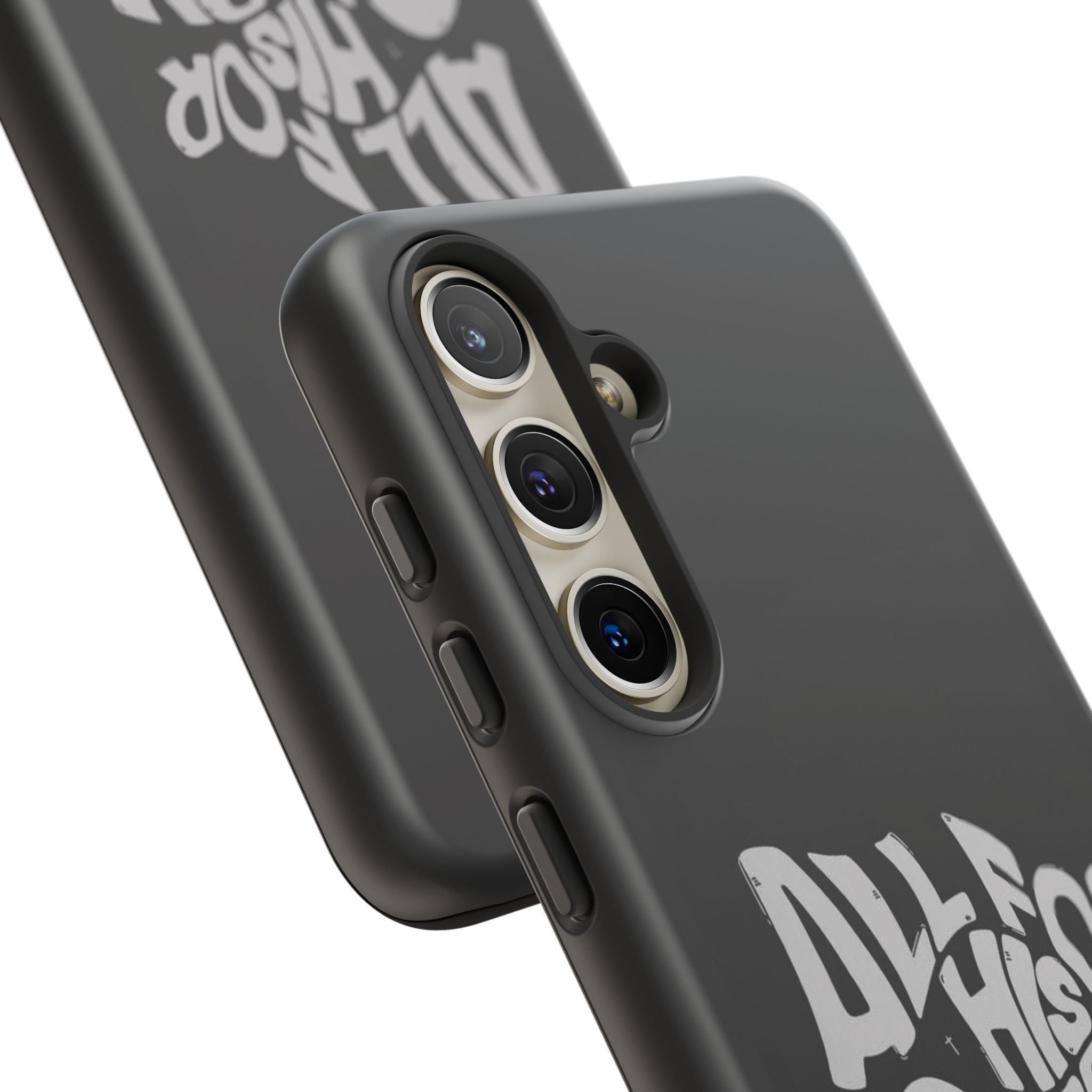 All For His Glory Phone Case — Christian Faith Script Protective Cover
