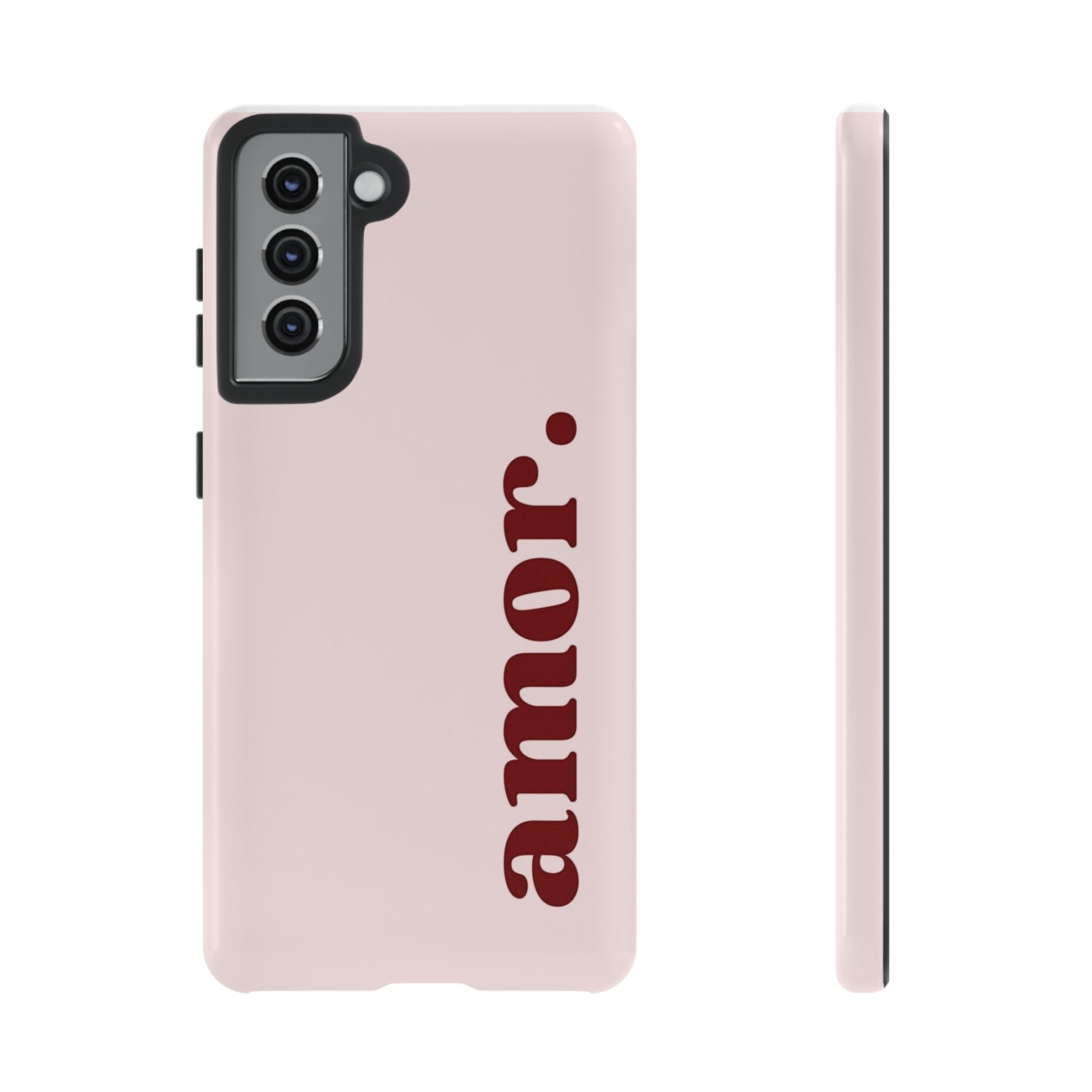 Amor Pink Tough Phone Case — Slim Protective Case