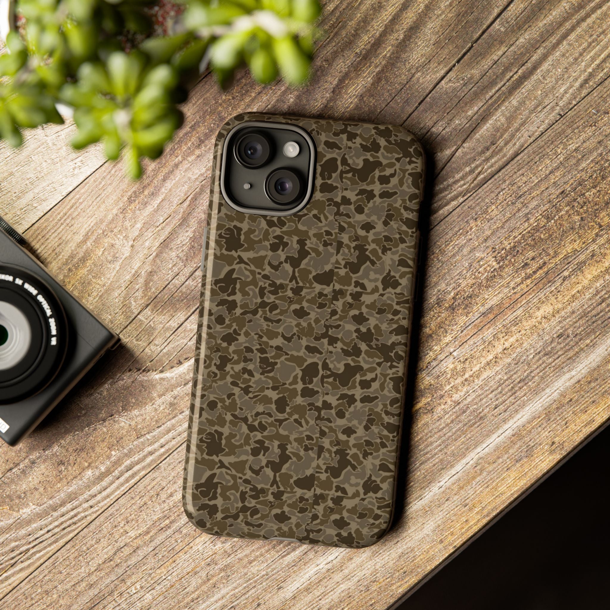 Camo Tough iPhone Case – Rugged Military-Style Protective iPhone Cover