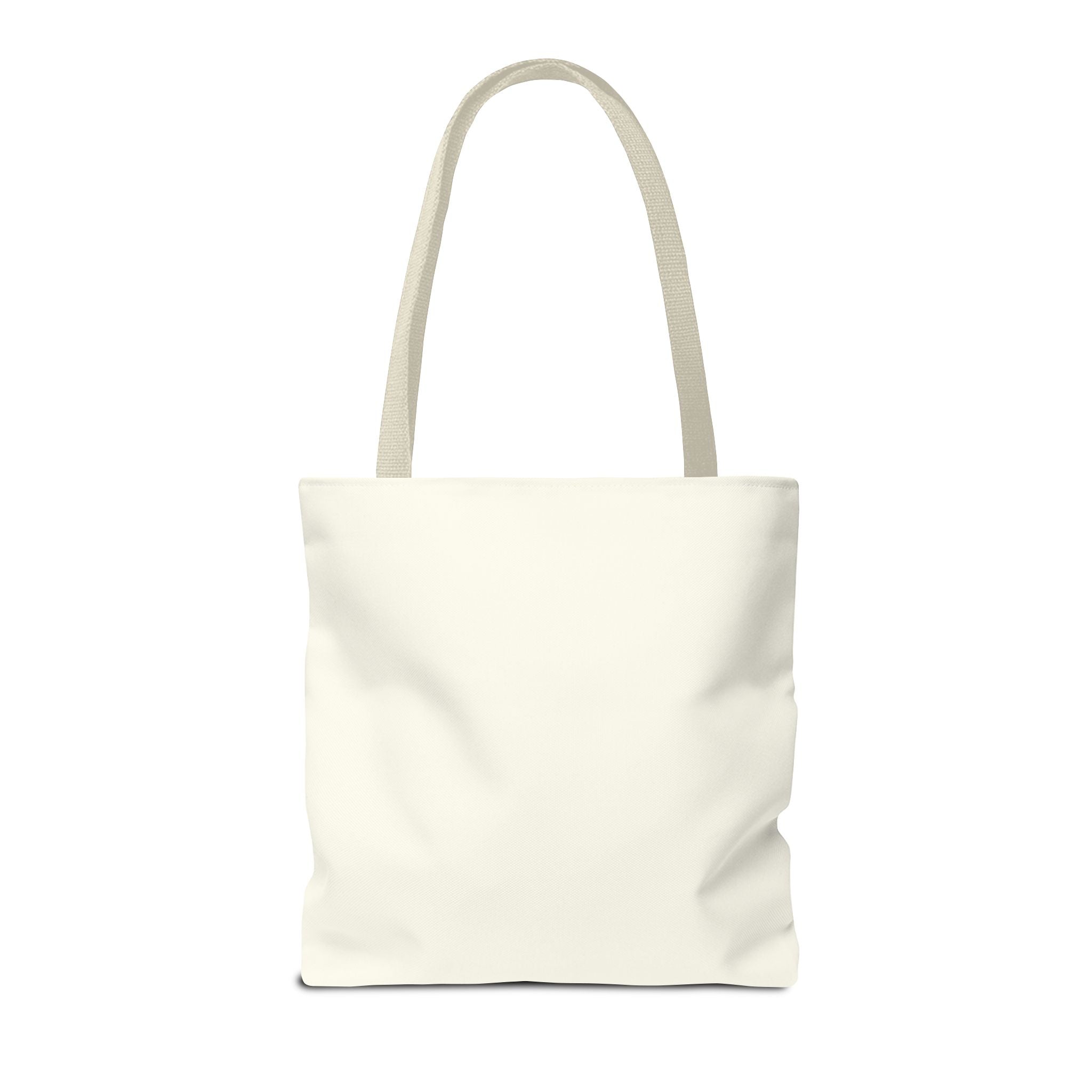 Heaven Music Tote Bag - Retro Blue Graphic All-Over Print