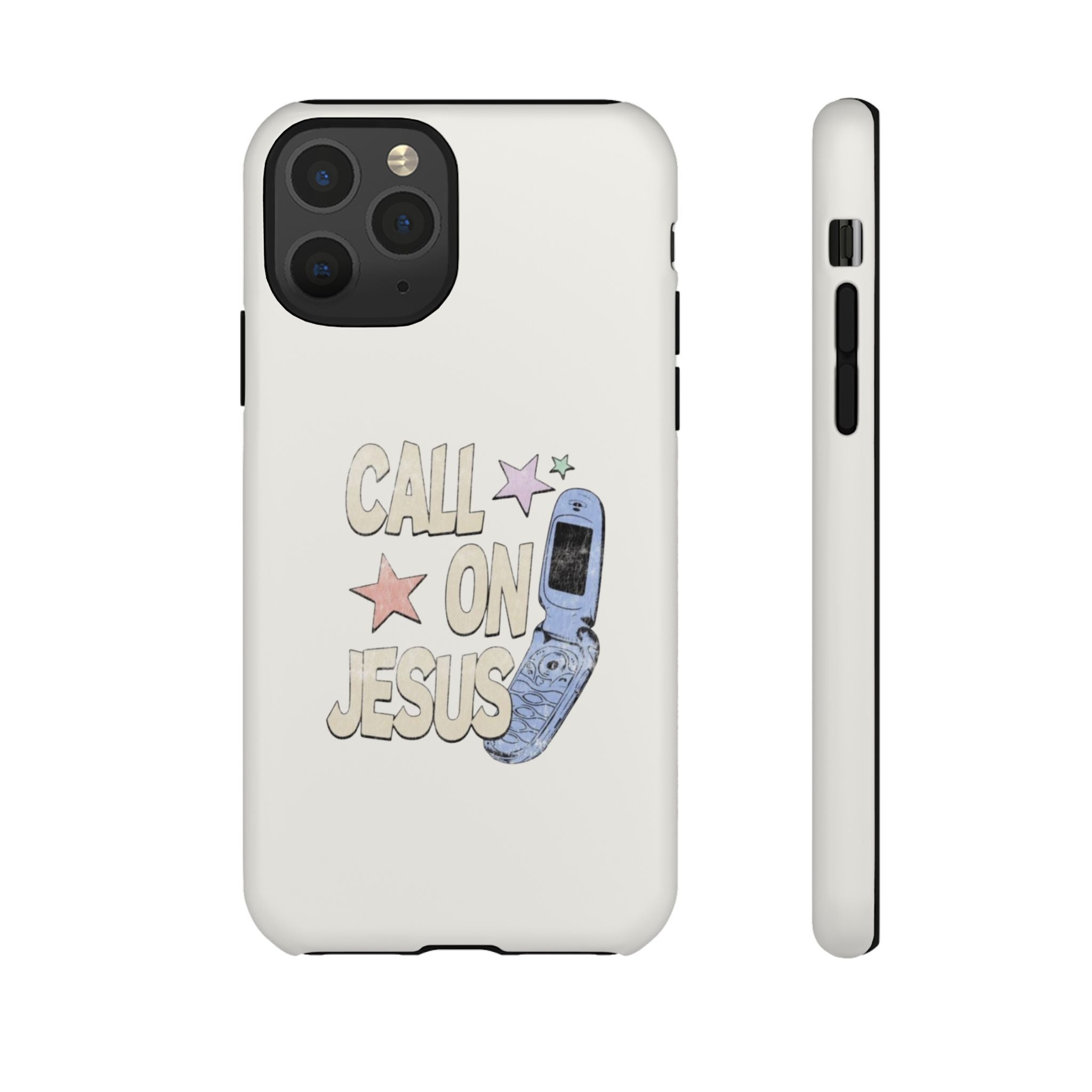 Call On Jesus Phone Case — Faith-Inspired Tough Phone Cover