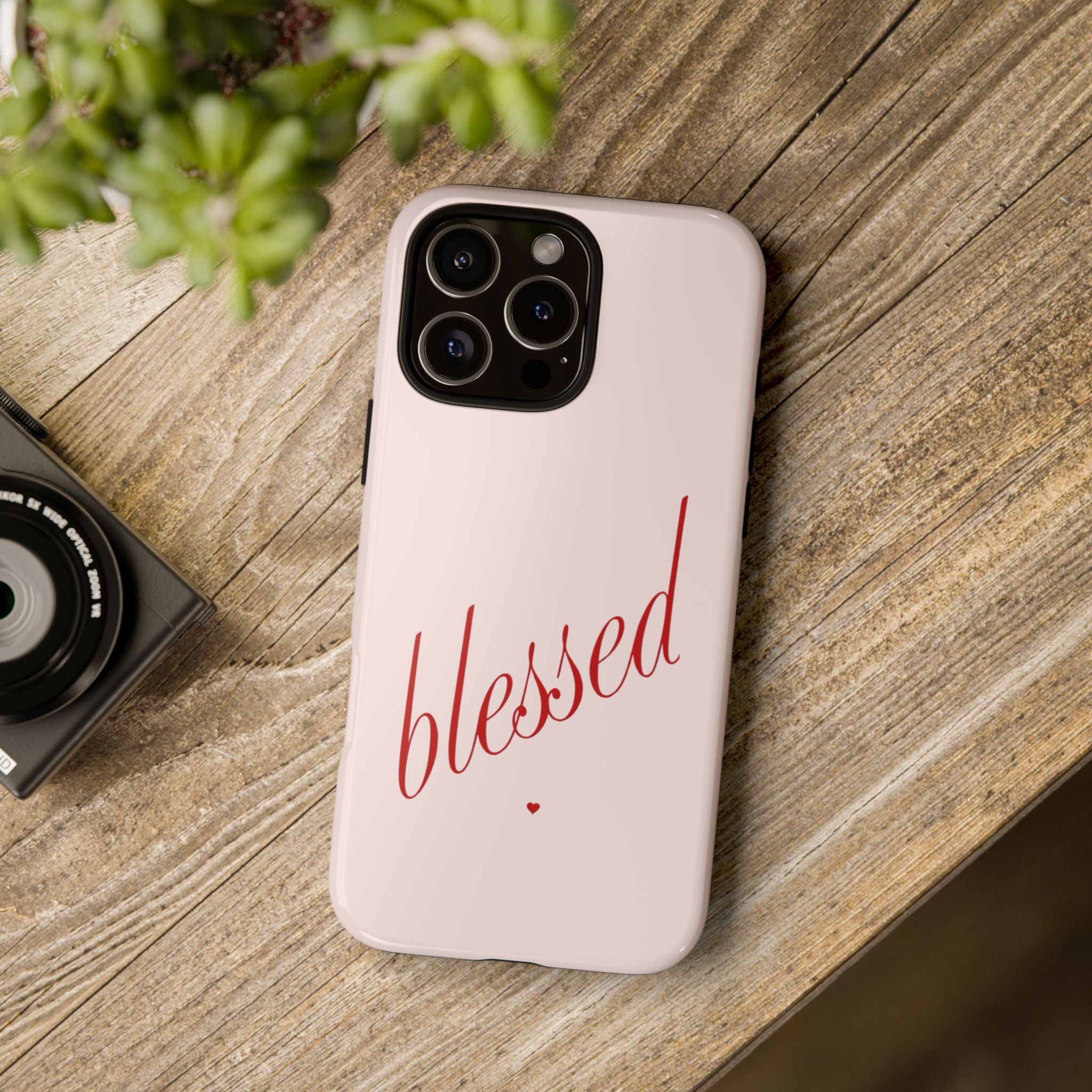 Blessed Pink Tough Phone Case