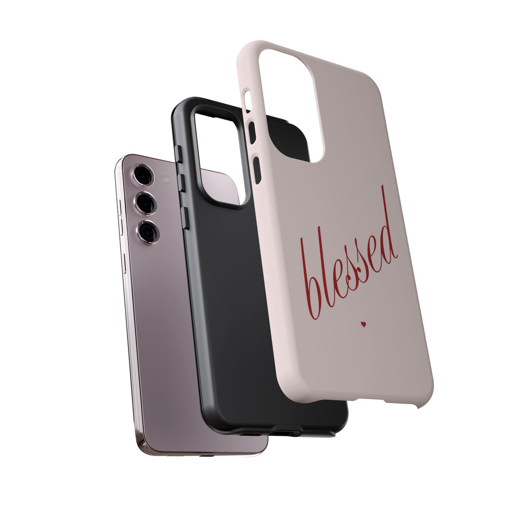 Blessed Pink Tough Phone Case