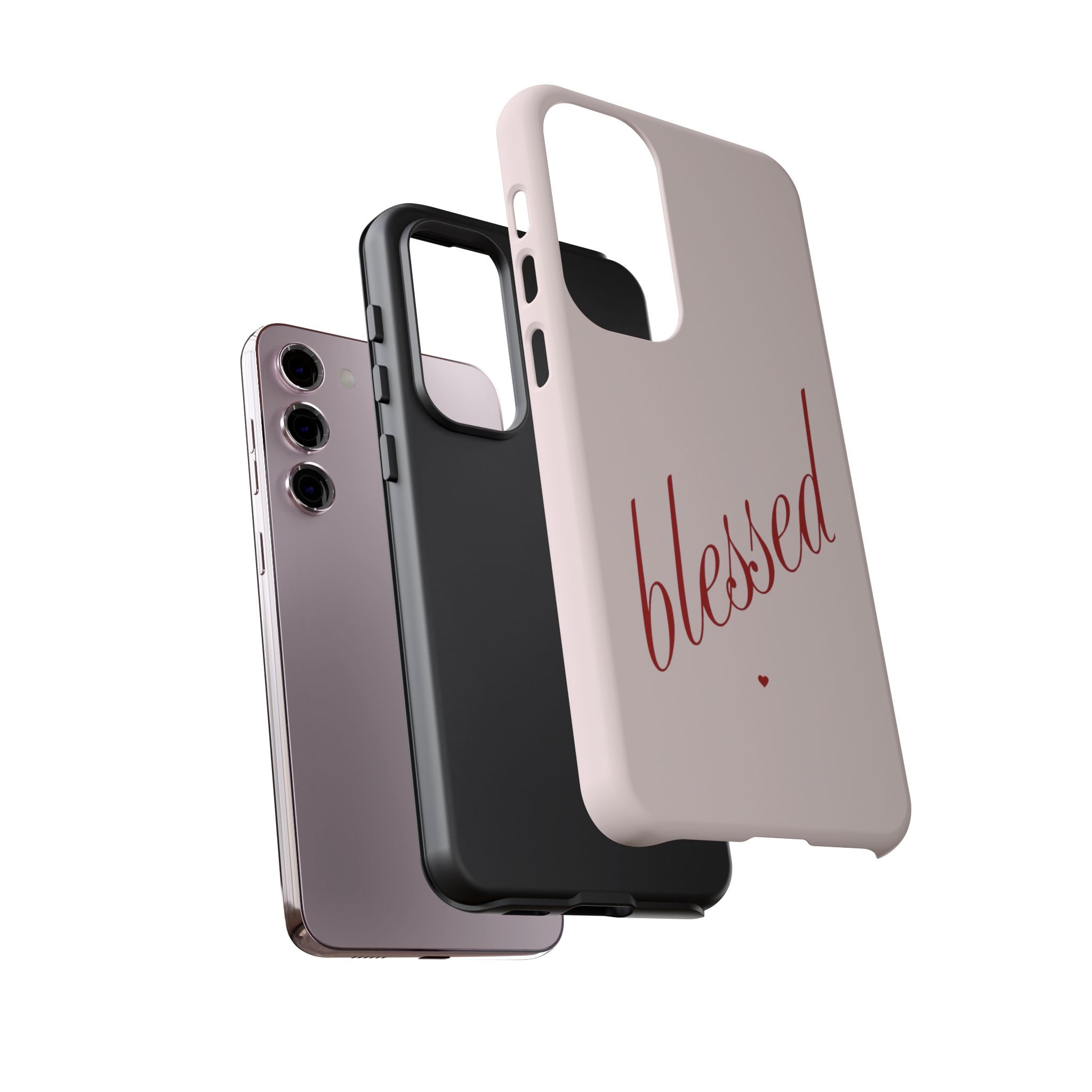Blessed Pink Tough Phone Case