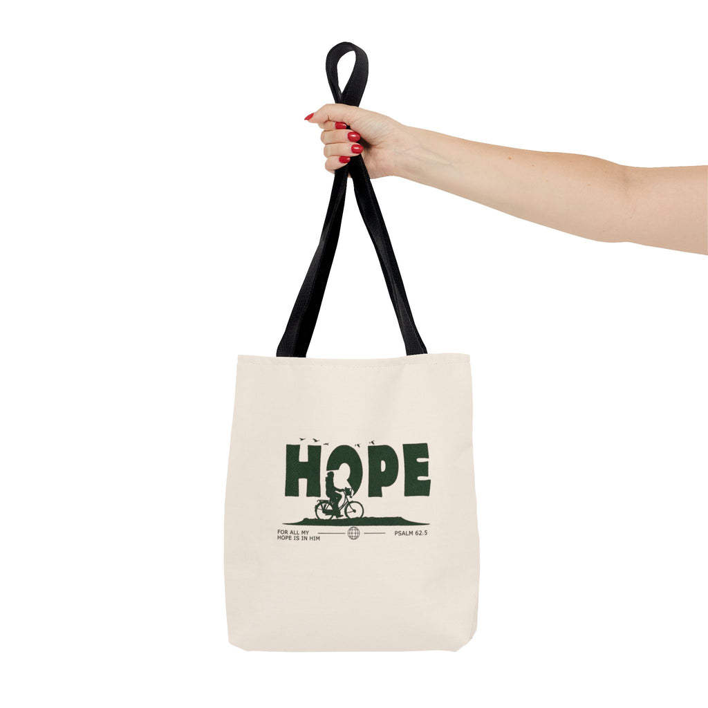 "Hope" Tote Bag — Inspirational Canvas Tote