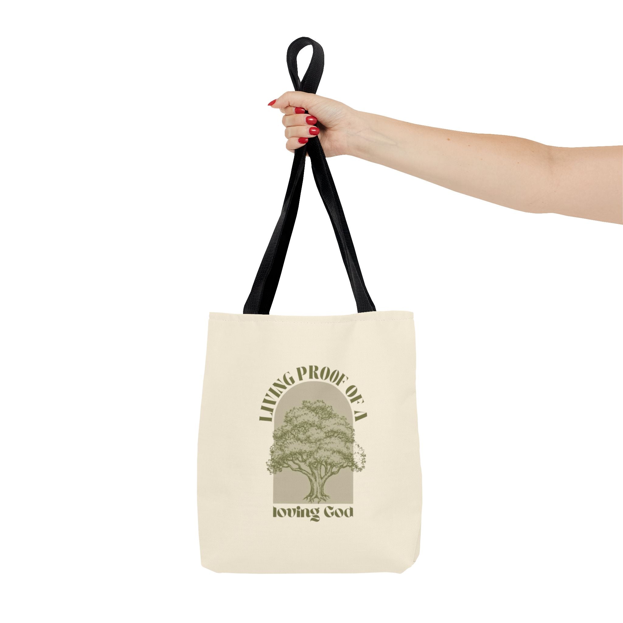 Living Proof Of A Loving God Tote Bag